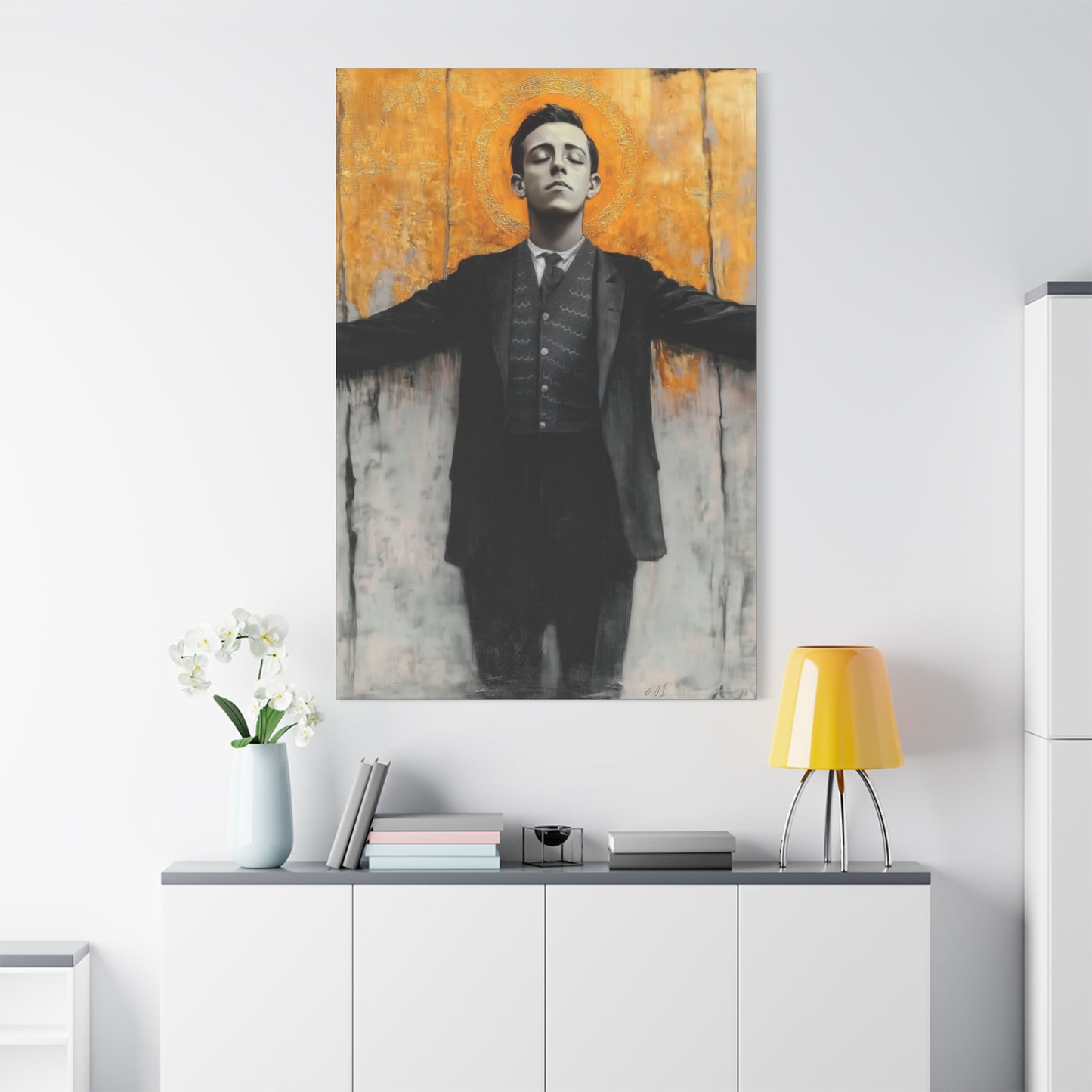 Blessed Miguel Pro- Gallery Wrapped Canvas - Print - Religious Art for your Home - Catholic Saint Art Print - Home Decor - Catholic Art