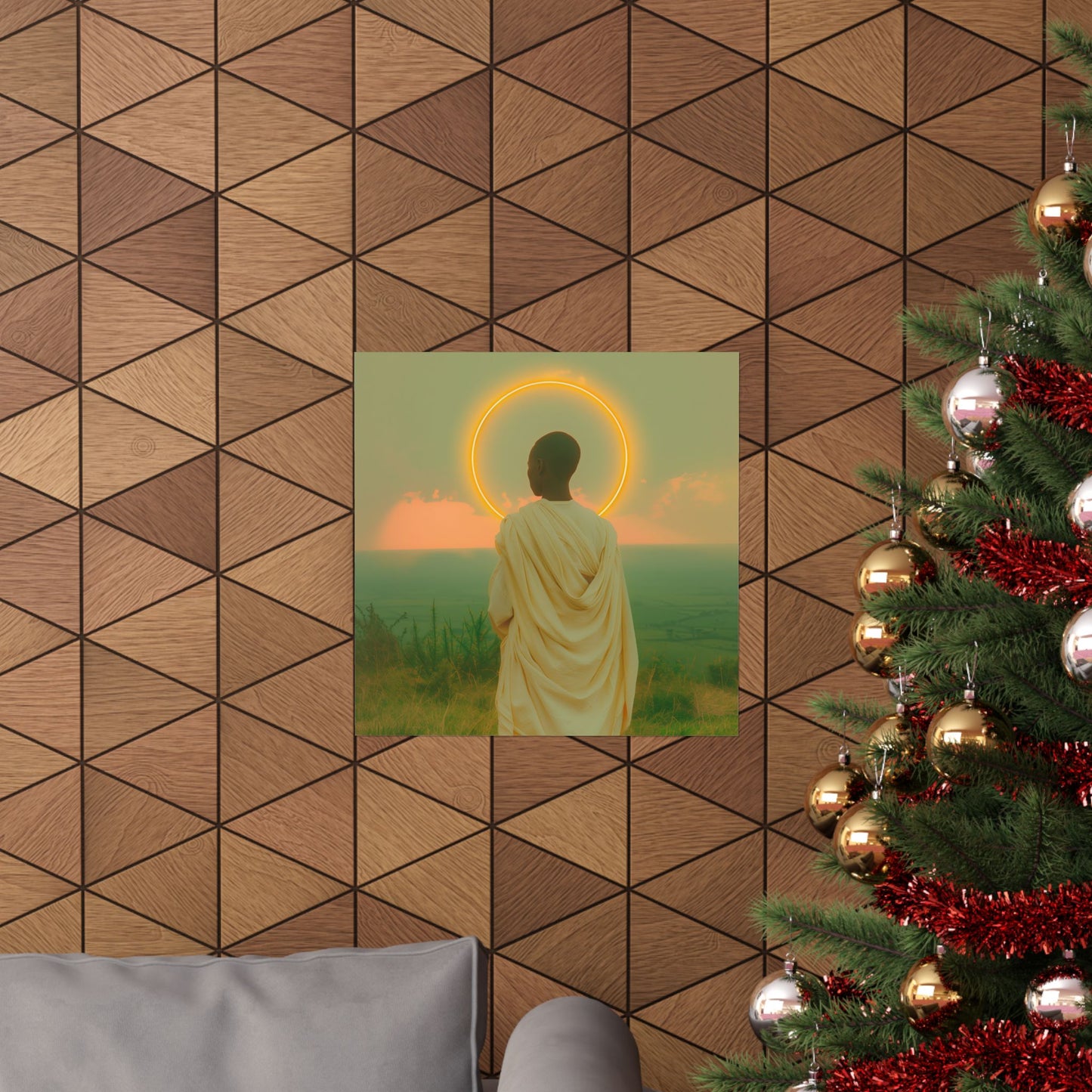 Saint Charles Lwanga- Sanctified Souls Print - Multiple Sizes - Premium Posters - Catholic Art - Christian Home Decor Artwork