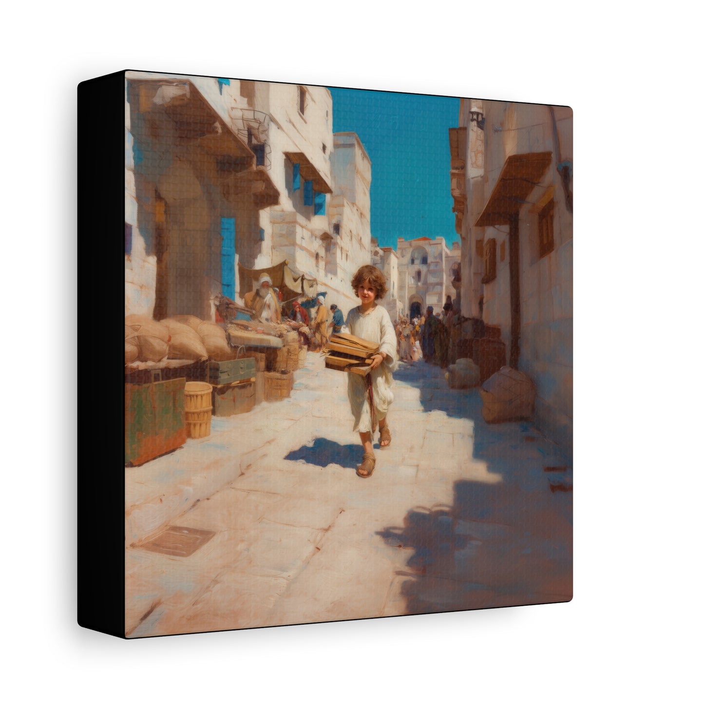 Nazareth and the Hidden Light of Christ - Gallery Wrapped Canvas - Print - Religious Art for your Home - Catholic Art