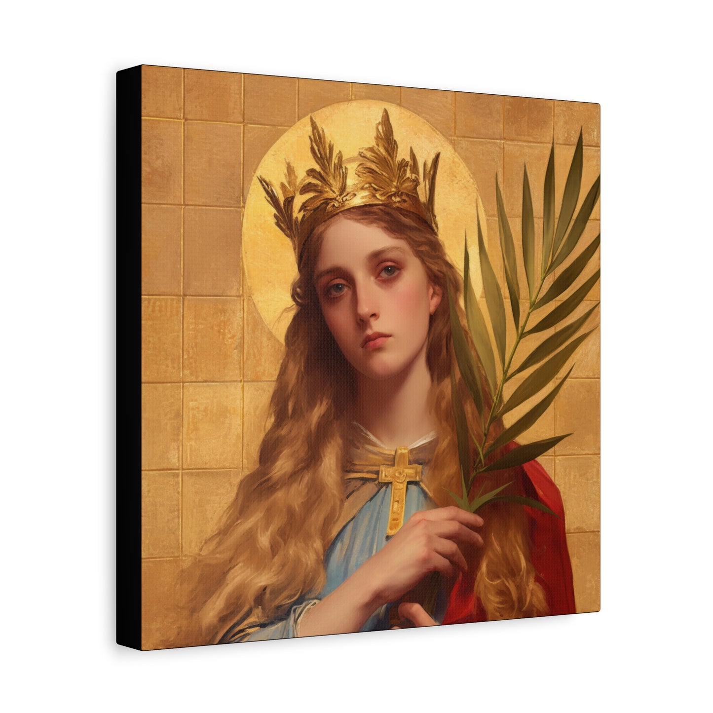 Saint Agrippina - Gallery Wrapped Canvas - Print - Religious Art for your Home - Catholic Art