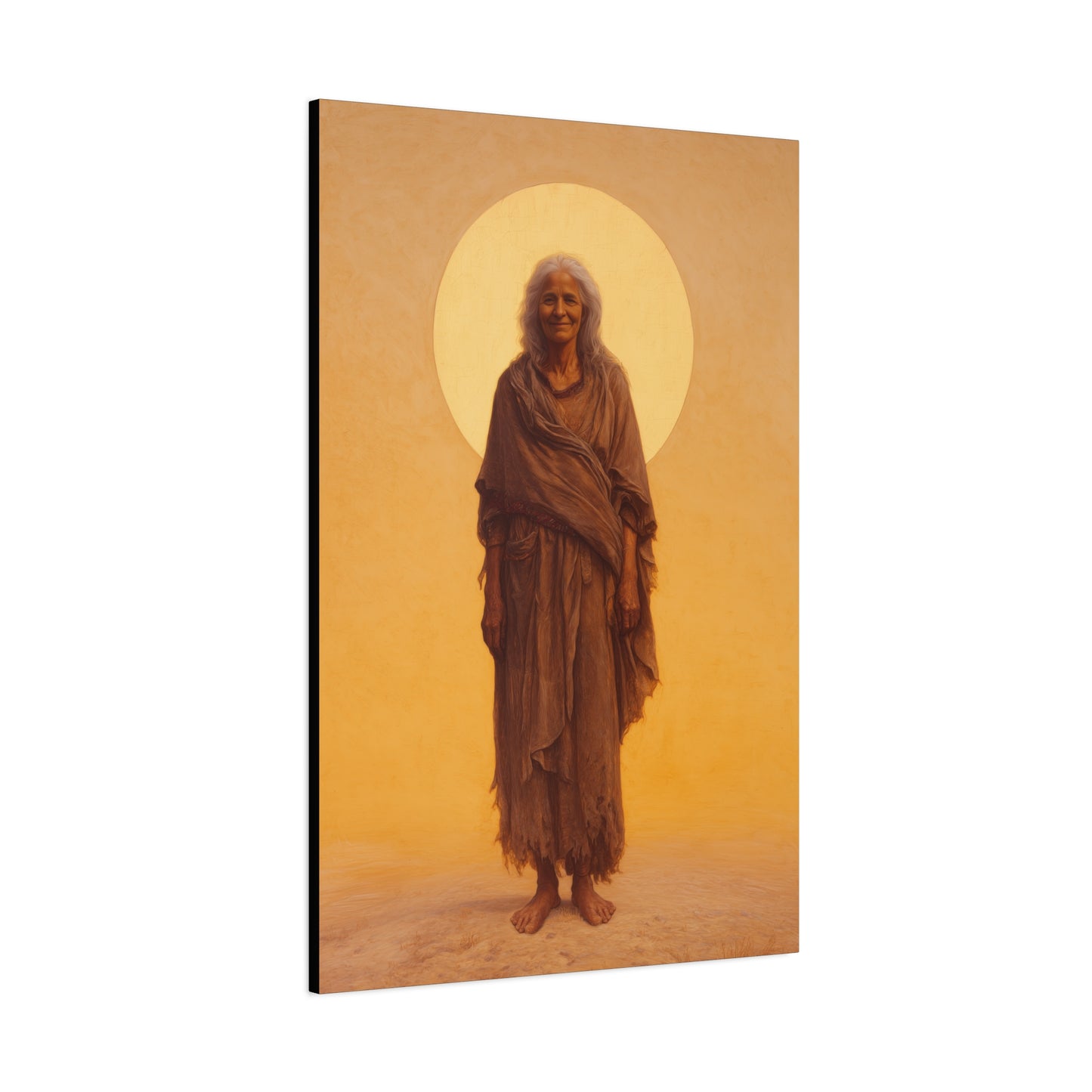 Saint Mary of Egypt - Desert Mother - Gallery Wrapped Canvas - Print - Religious Art for your Home - Catholic Art
