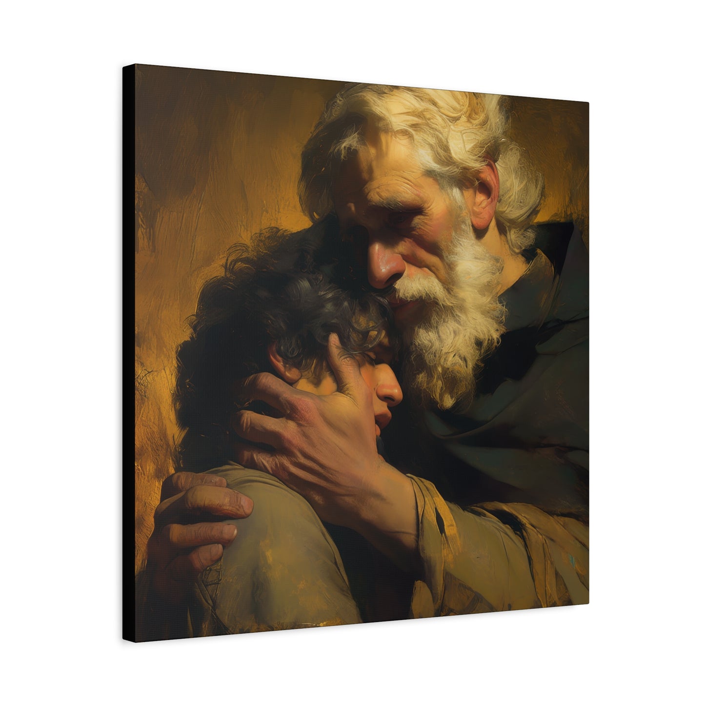 The Return of the Prodigal Son - Gallery Wrapped Canvas - Print - Religious Art for your Home - Catholic Art Print