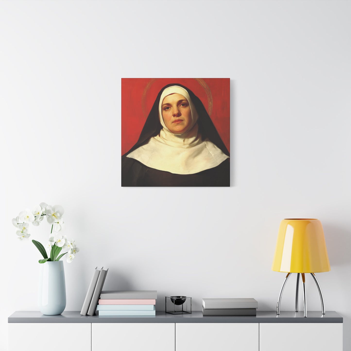 Saint Maria Giuseppa Rossello - Gallery Wrapped Canvas - Print - Religious Art for your Home - Catholic Art