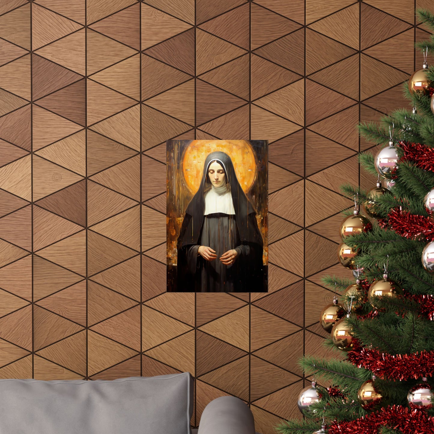 Saint Alice Print - Sanctified Souls Print - Multiple Sizes - Premium Matte Vertical Posters