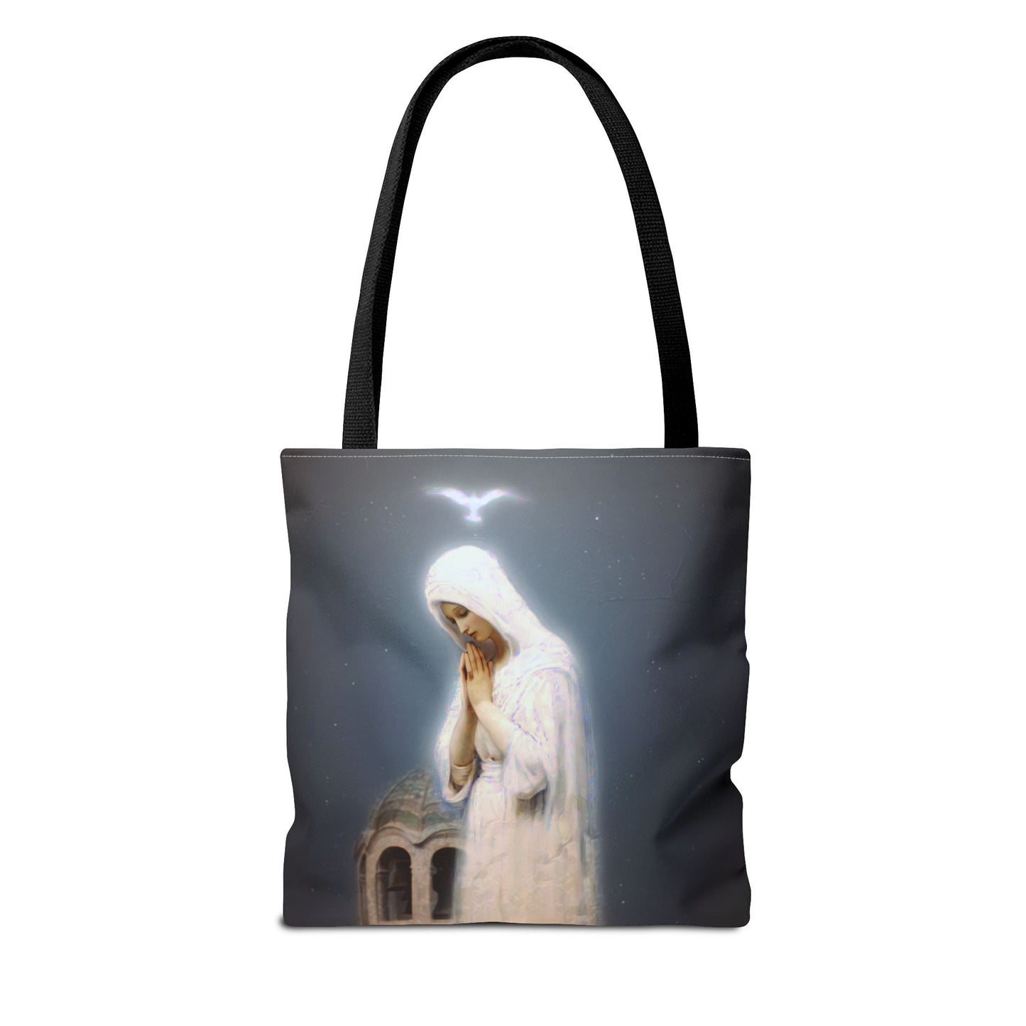 Our Lady of Zeitoun - Mother Mary Print - Marian Art  - Tote Bag - Large Medium Small Faith Art Bag - Tote Purse