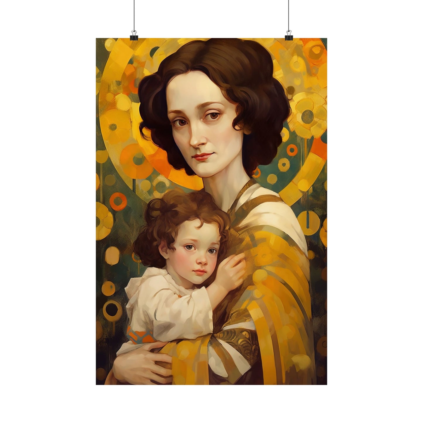 Saint Gianna Beretta Molla  Print - Sanctified Souls Print - Multiple Sizes - Premium Matte Vertical Posters