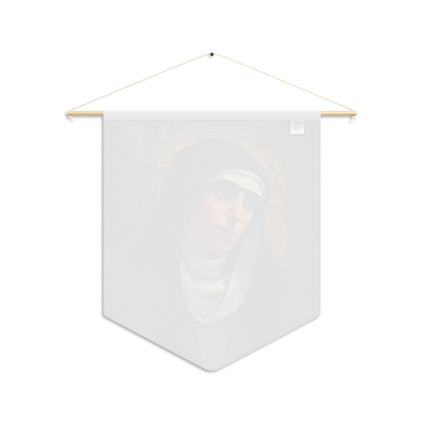 Saint Teresa of Avila Wall Banner / Wall Hanging / Pennant - Religious Art for your home - Catholic Art - Large - 18" x 21"