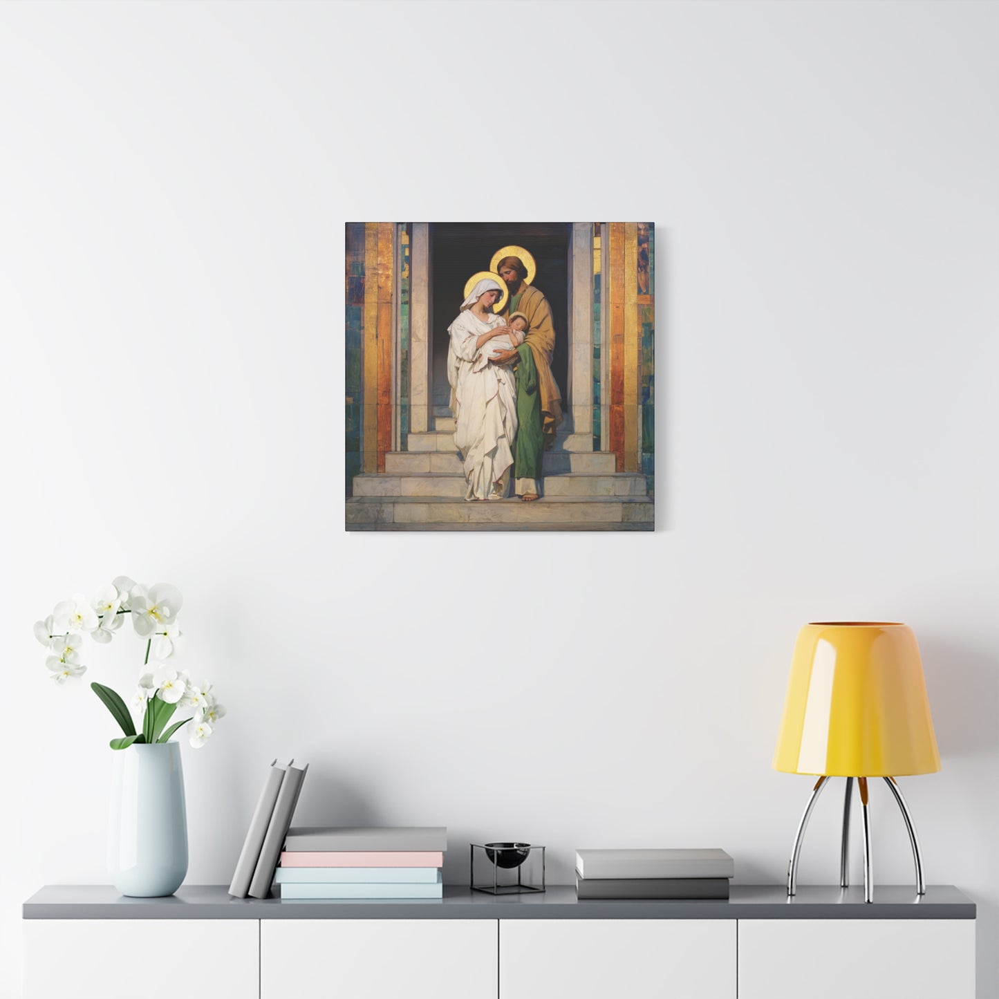 The Feast of the Presentation of the Lord - Holy Family - Gallery Wrapped Canvas - Print - Religious Art for your Home - Catholic art print - prayer room art