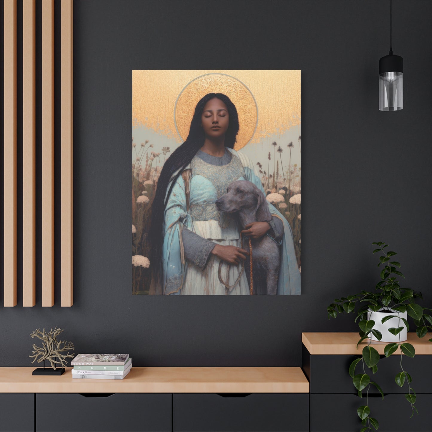 Copy of Saint Tryphon - Gallery Wrapped Canvas - Print - Religious Art for your Home - Catholic Art