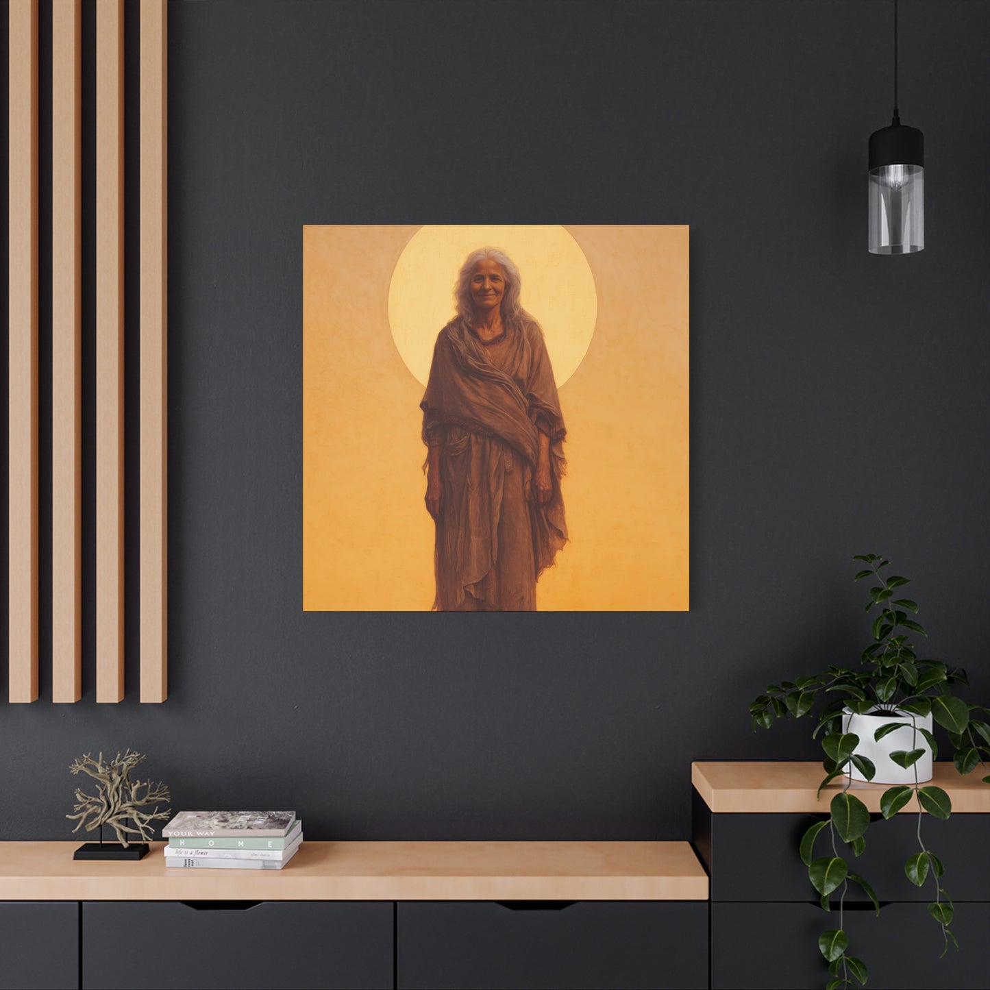 Saint Mary of Egypt - Desert Mother - Gallery Wrapped Canvas - Print - Religious Art for your Home - Catholic Art