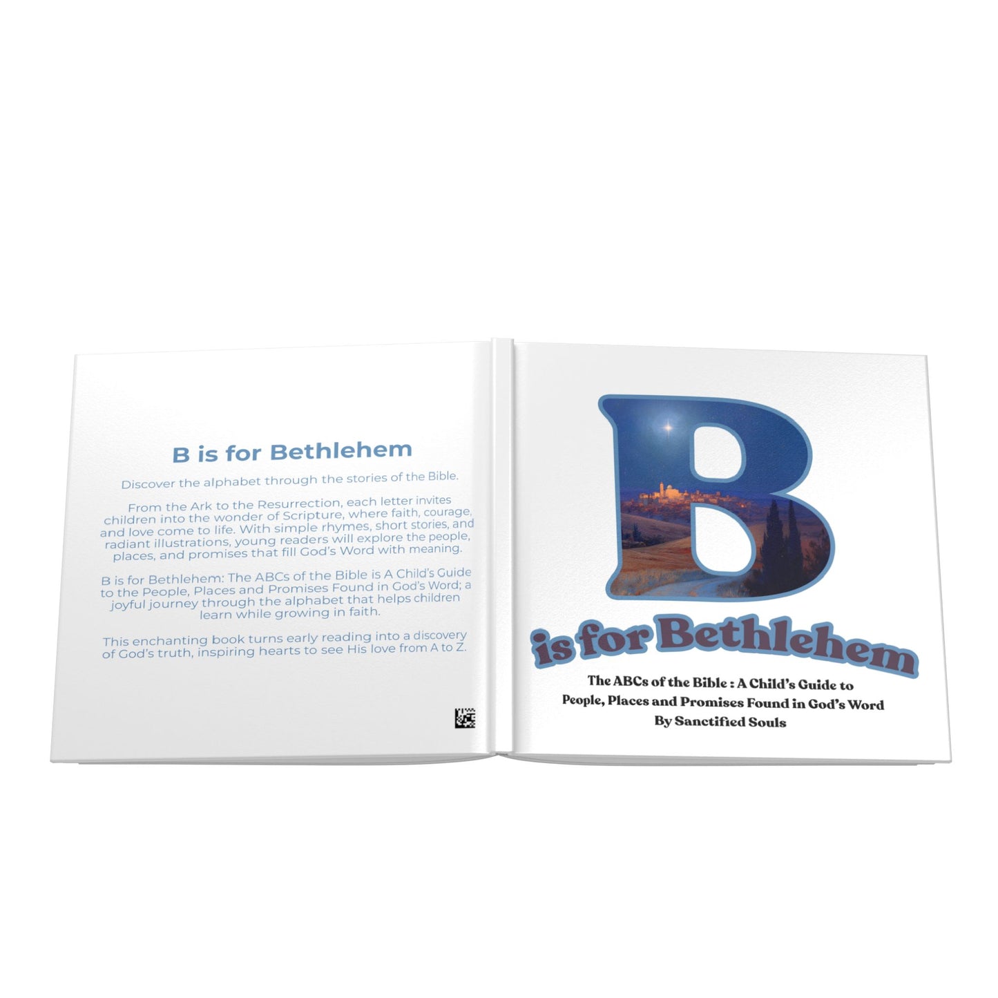 B is for Bethlehem (Hardcover) The ABCs of the Bible | Bible Alphabet Book for Kids | Christian Children's Book | Bible Stories Alphabet