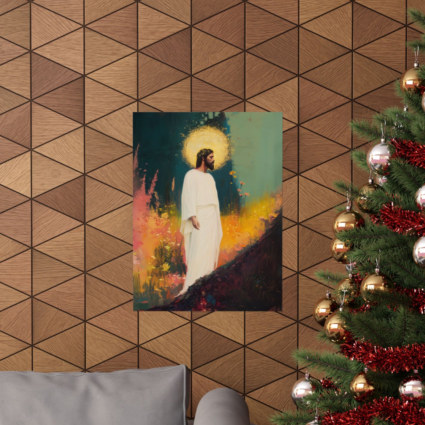 Christus Resurrexit (Christ Is Risen) - Sanctified Souls Print - Multiple Sizes - Premium Matte Vertical Posters - Catholic