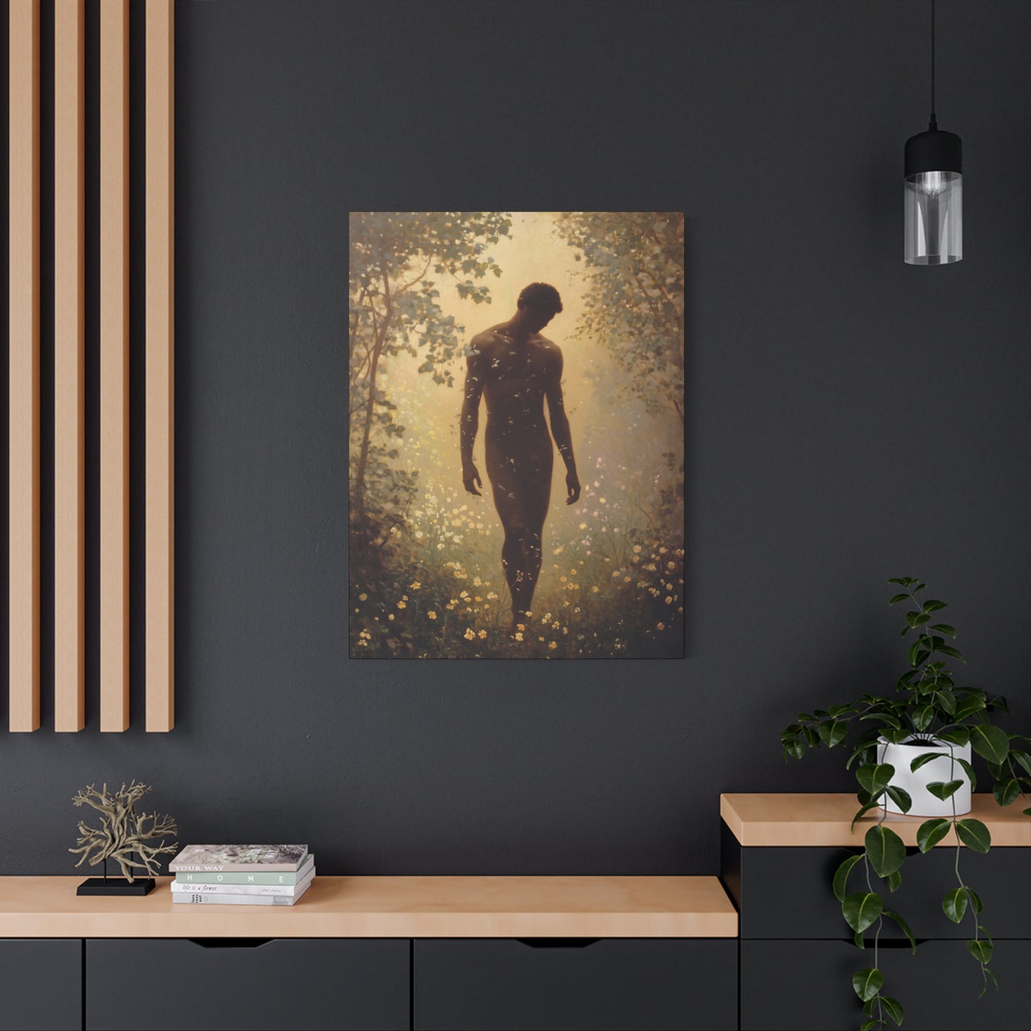 Saint Adam - Museum Wrapped Canvas - Sanctified Souls Print - Religious Art for your Home