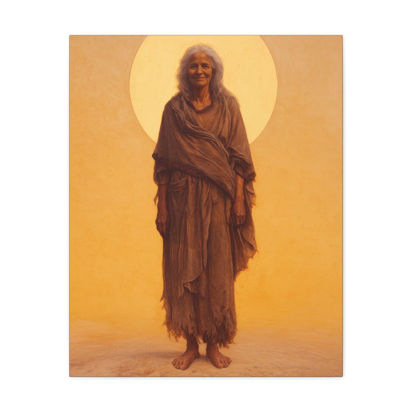 Saint Mary of Egypt - Desert Mother - Gallery Wrapped Canvas - Print - Religious Art for your Home - Catholic Art