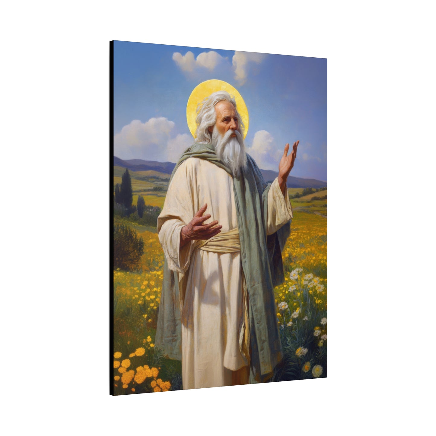 Saint Hilary of Arles - Gallery Wrapped Canvas - Print - Religious Art for your Home - Catholic Art Print