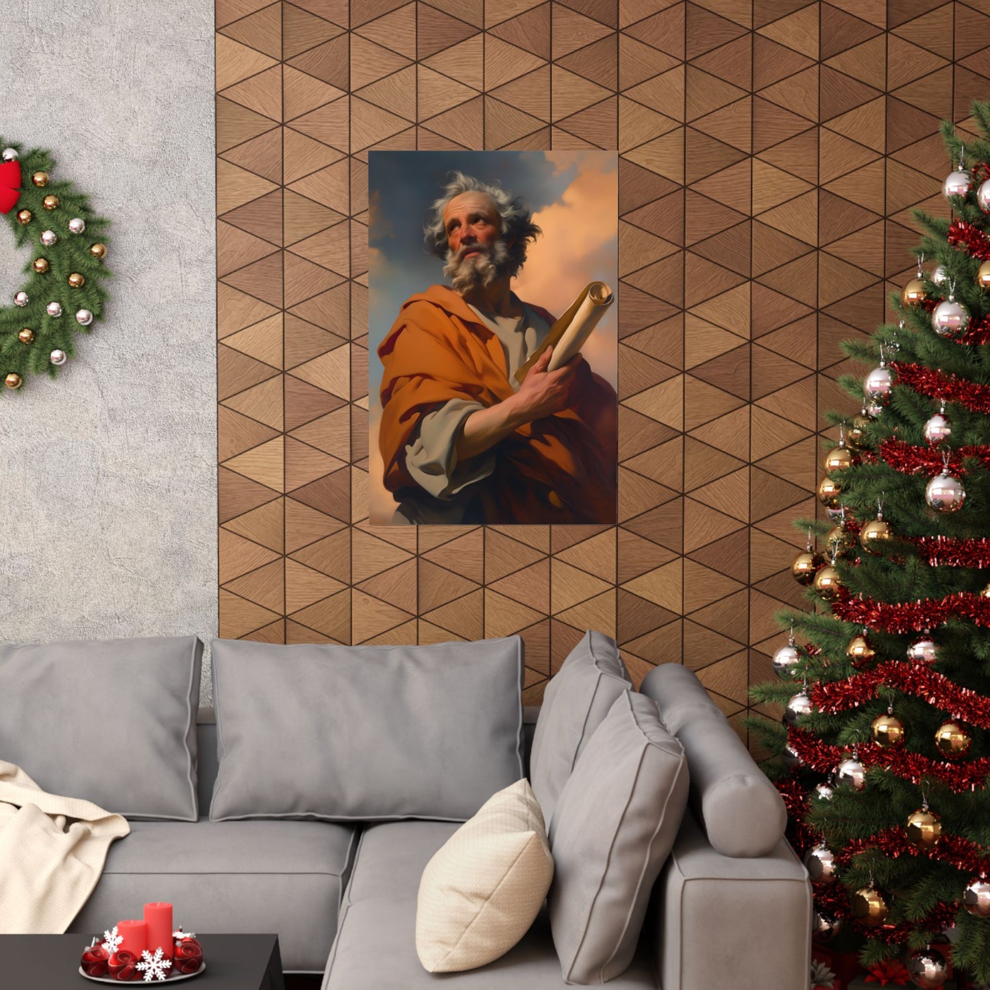 Saint Paul the Apostle - Sanctified Souls Print - Multiple Sizes - Premium Matte Vertical Posters