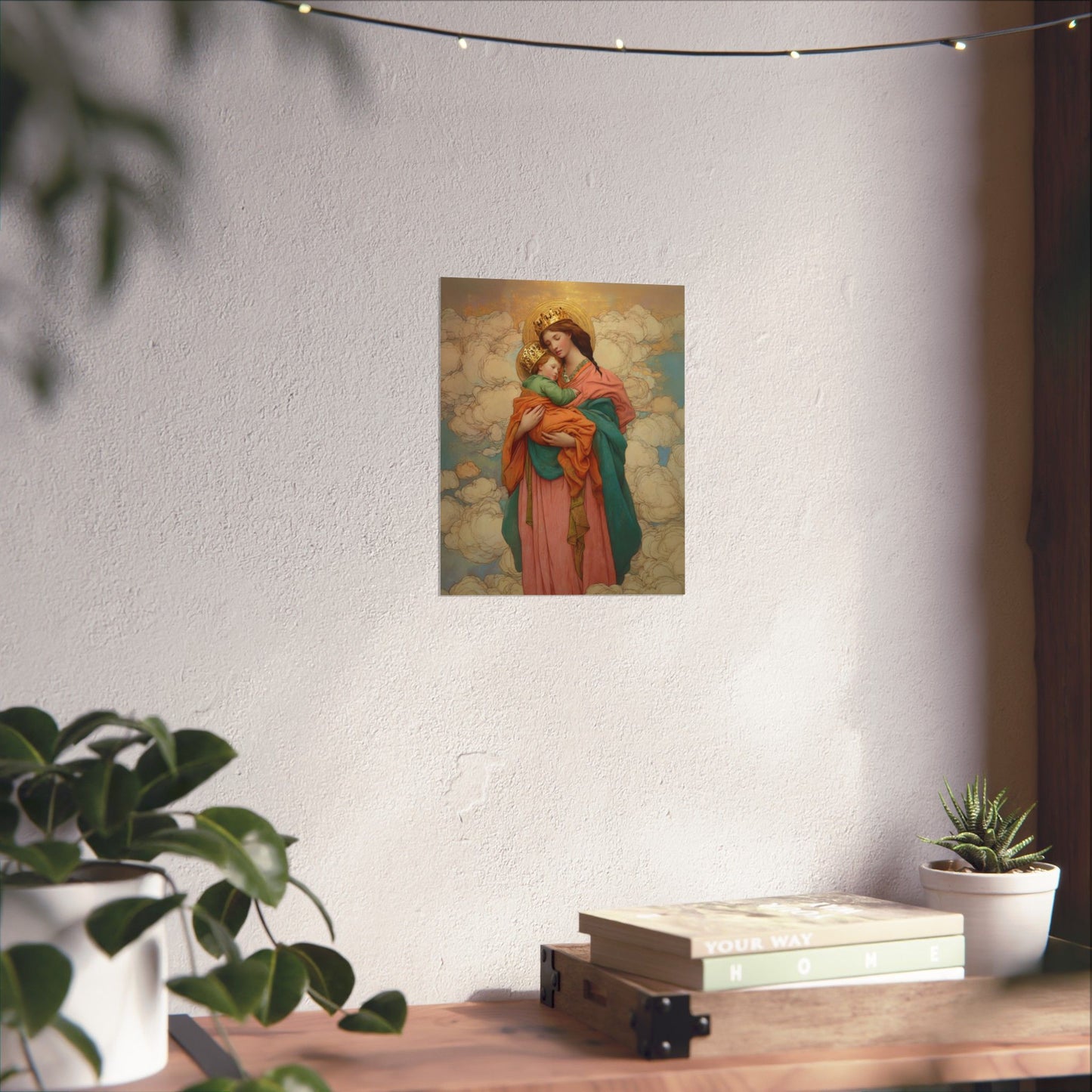 Our Lady of Perpetual Help - Sanctified Souls Print - Multiple Sizes - Premium Matte Vertical Posters