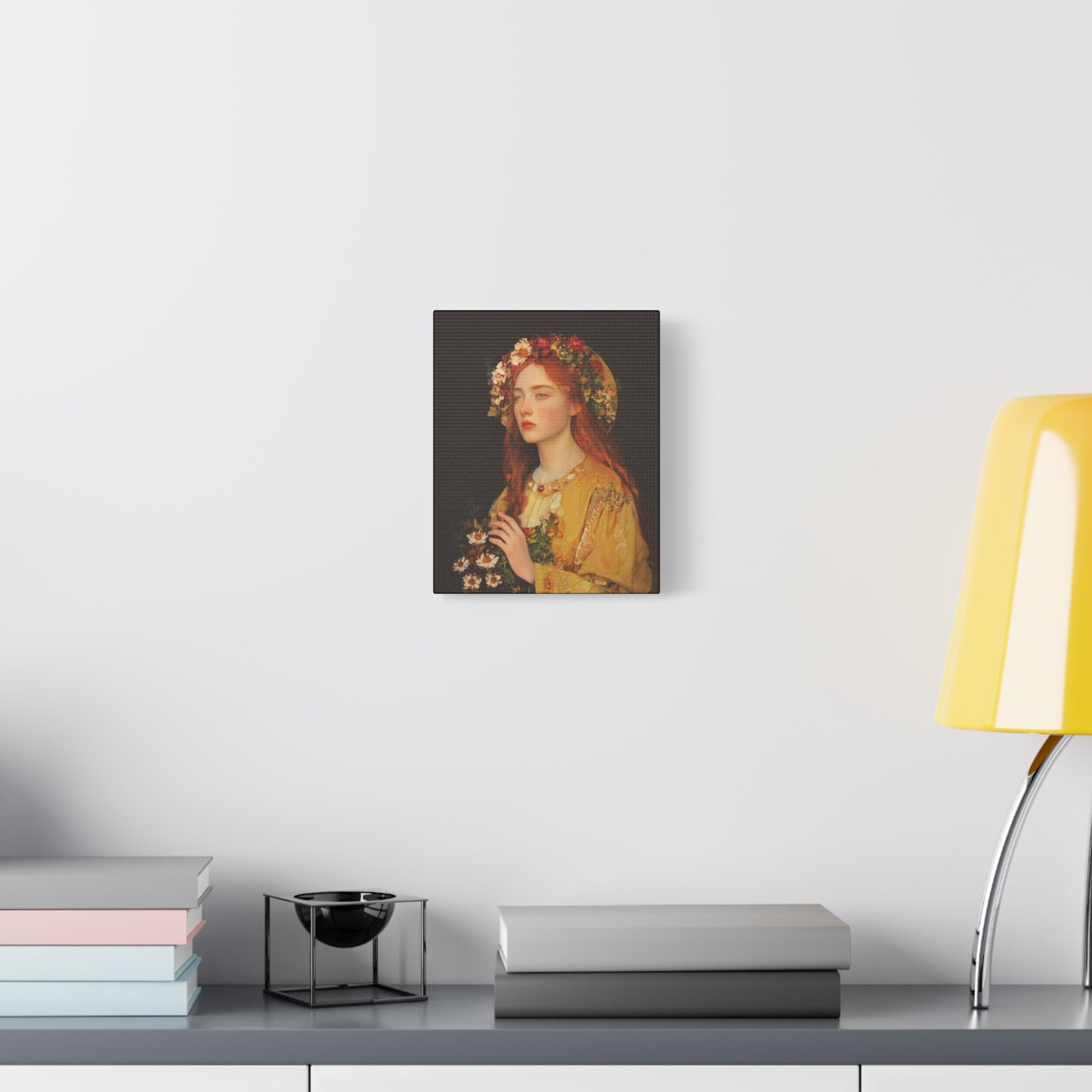 Radiance of Repentance - Mary Magdalene's Renewal - Museum Wrapped Canvas - Print - Religious Art for your Home - Prayer Room - Catholic