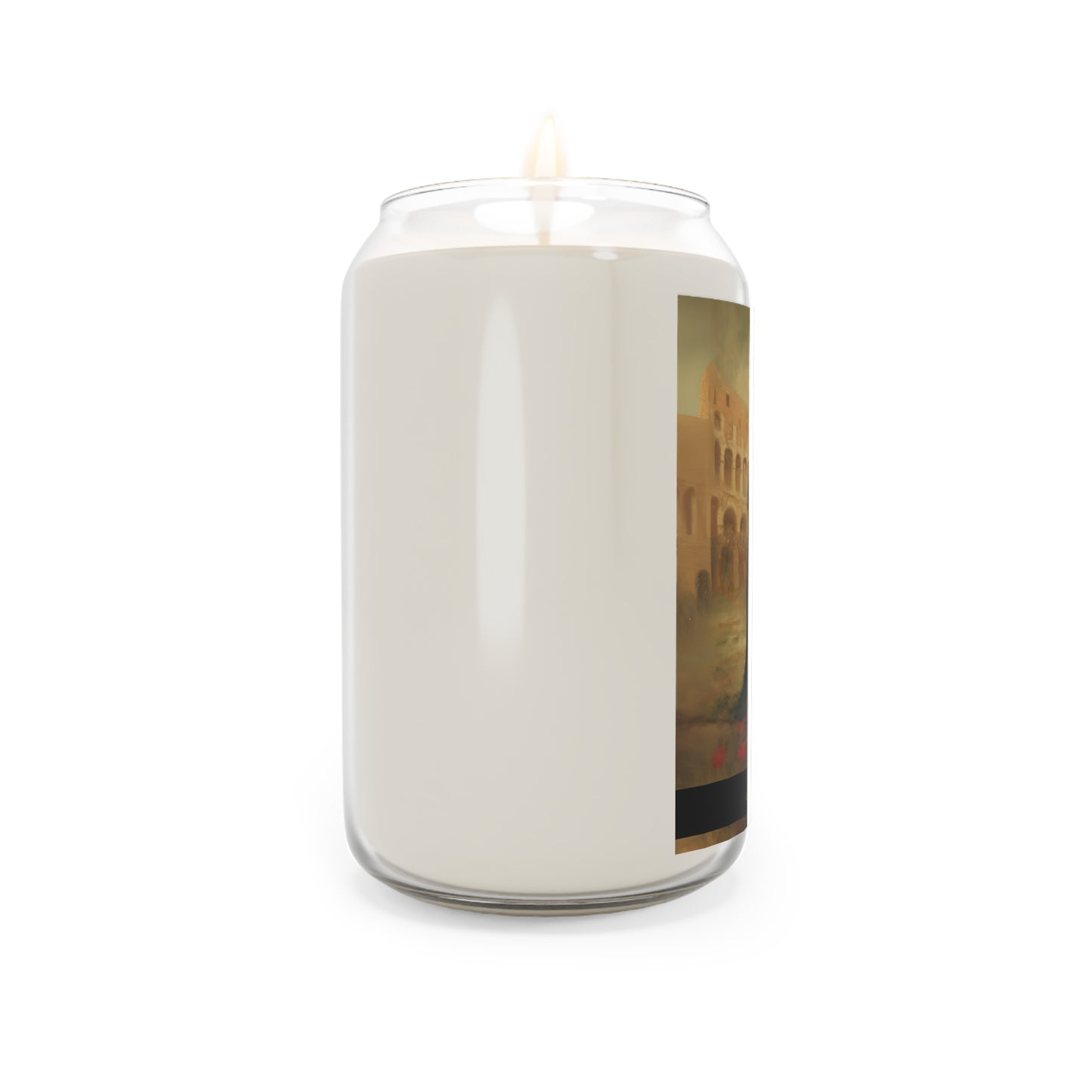 Saint Justina - Scented Prayer Candle, 13.75oz -  Candle - Catholic Art - prayer room Scented Candle - Martyr Art