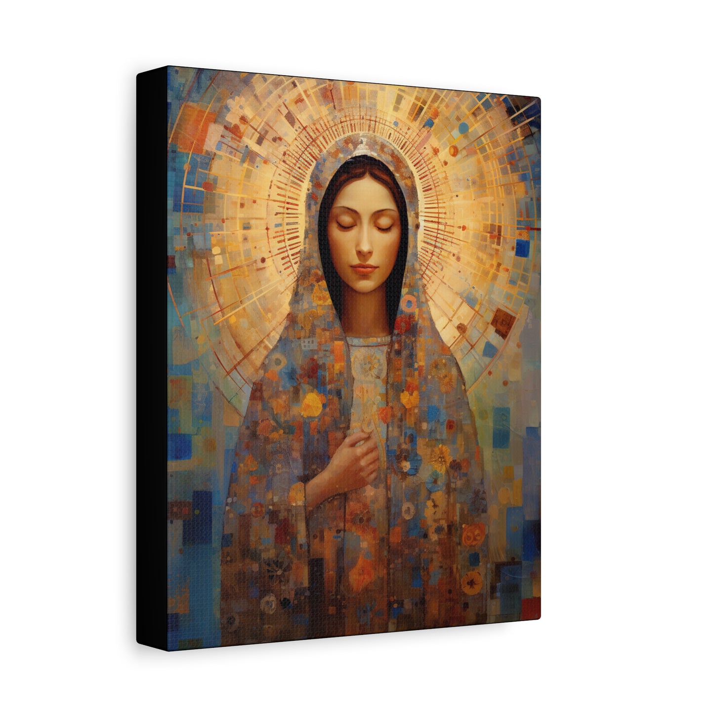 The Virgin of the Americas : Our Lady of Guadalupe Museum Wrapped Canvas Print - Multiple Sizes - Catholic Home art