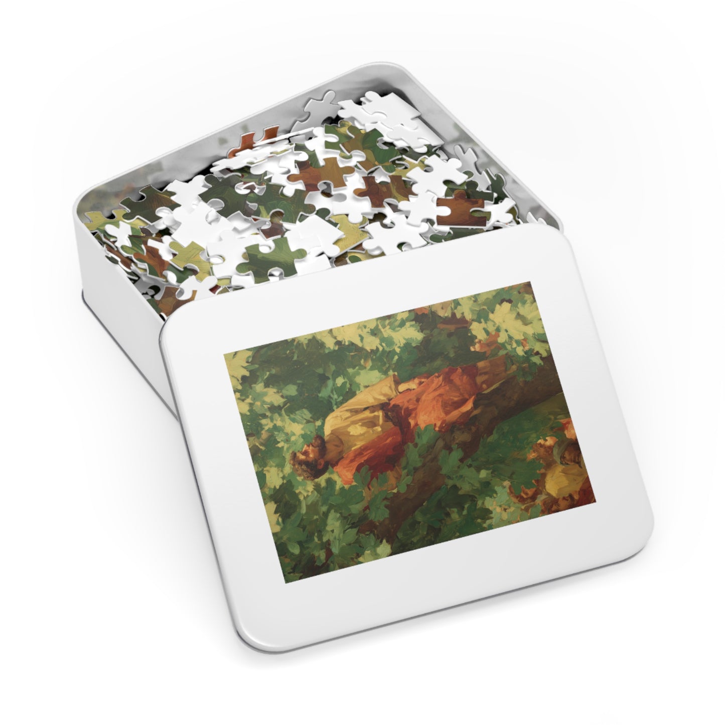 Zacchaeus - Puzzle & Keepsake Tin - Religious Jigsaw Puzzle (30, 110, 252, 500,1000-Piece)