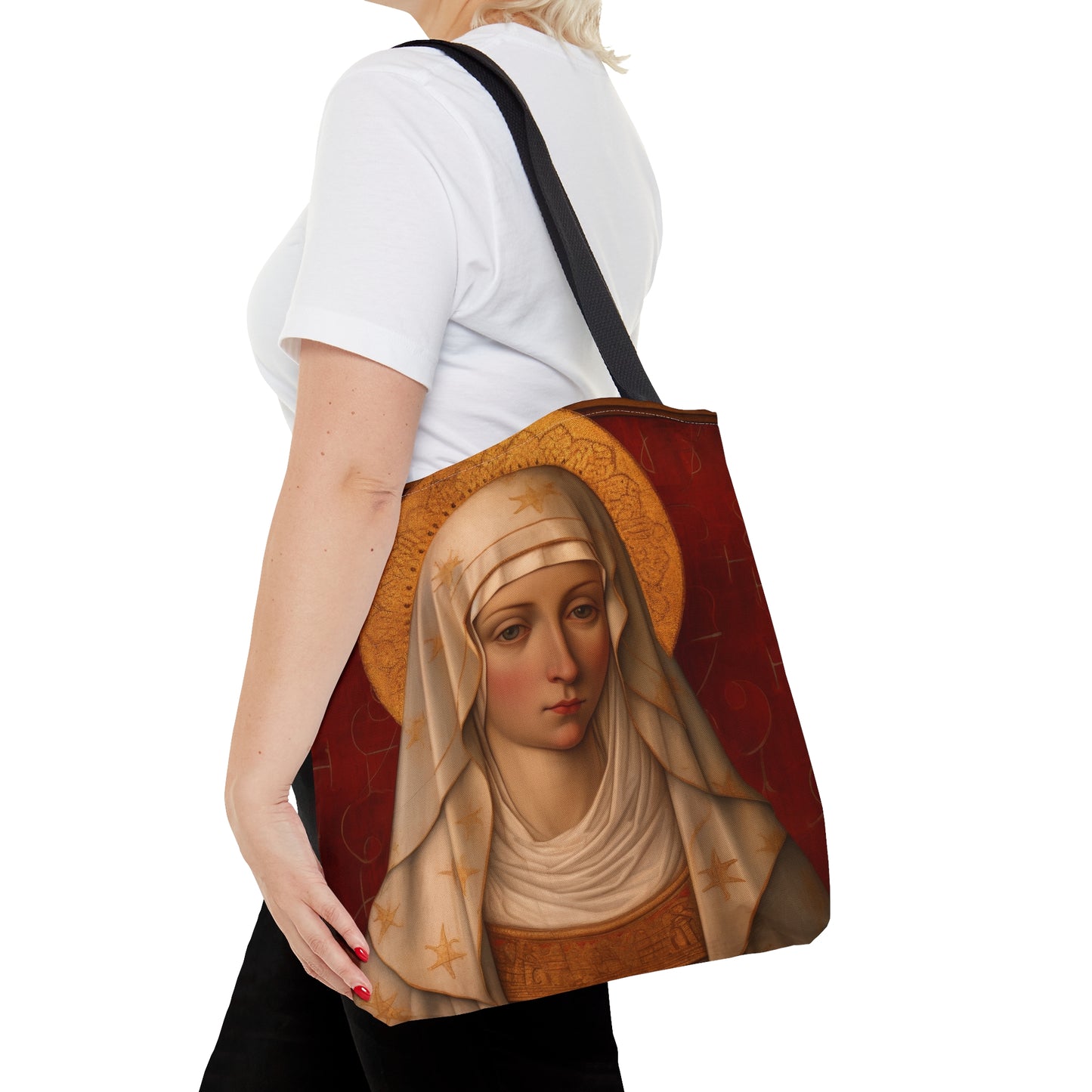 Saint Isidora - the Fool for Christ Tote Bag - Large Medium Small Faith Art Bag -  Catholic Saint Purse - Carry All Bag - Religious Art Gift