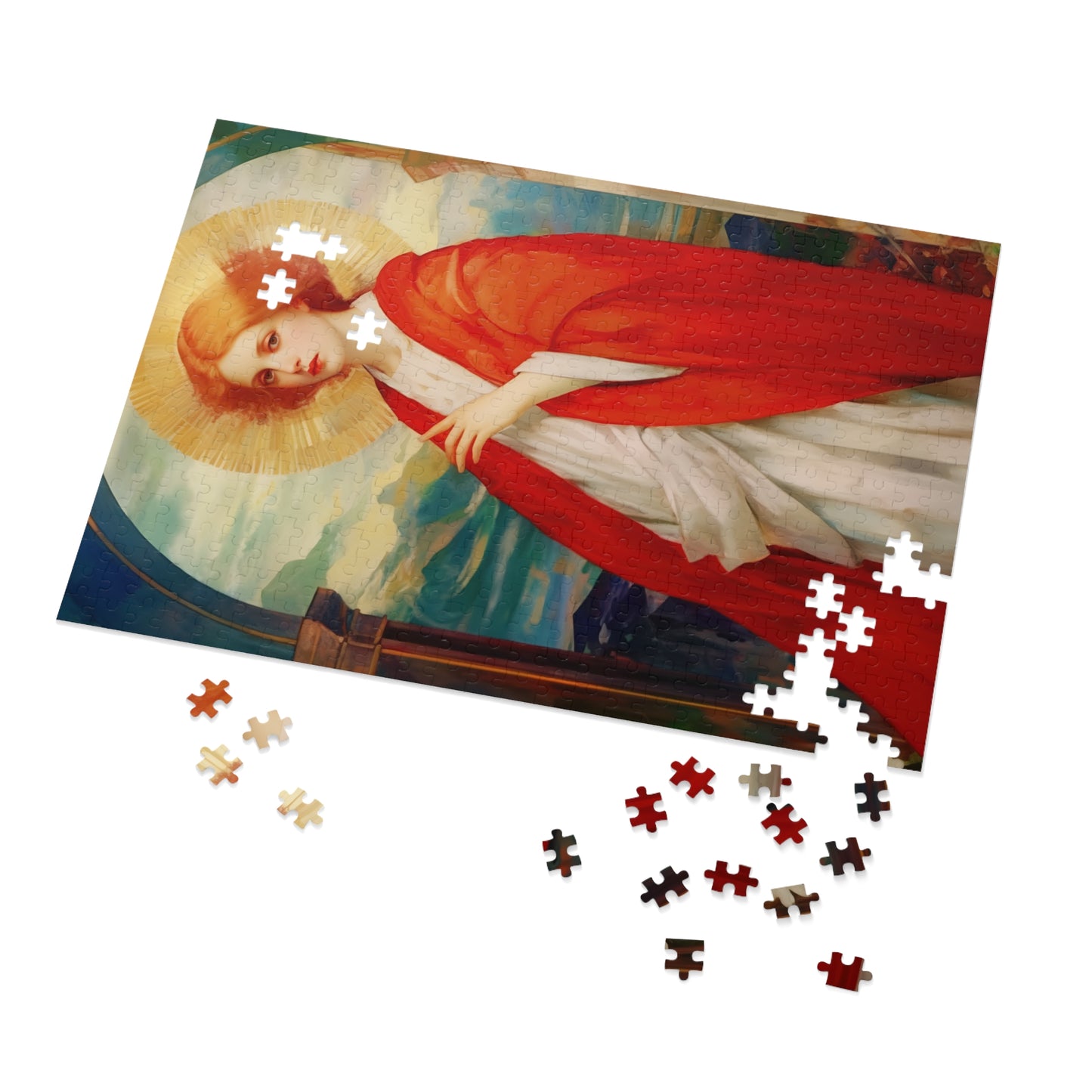 Saint Bibiana - Puzzle and Keepsake Tin - Jigsaw Puzzle (30, 110, 252, 500,1000-Piece) - Religious Puzzle