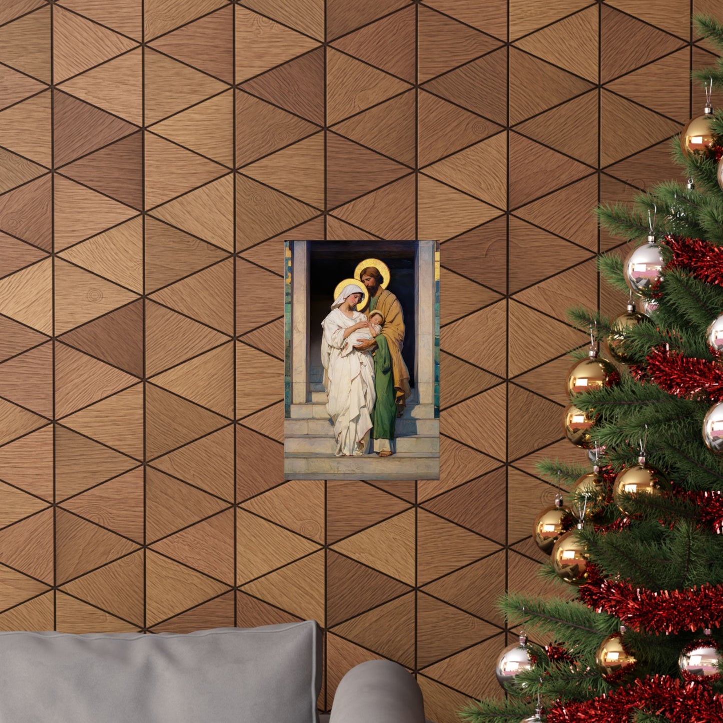 The Feast of the Presentation of the Lord - Holy Family - Sanctified Souls Print - Multiple Sizes - Premium Matte Vertical Posters