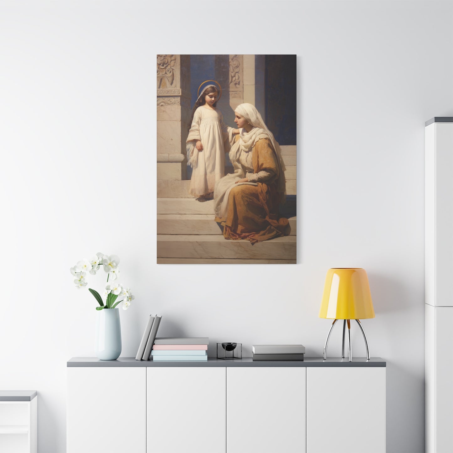 The Feast of the Presentation of the Blessed Mary - Gallery Wrapped Canvas - Print - Religious Art for your Home - Catholic