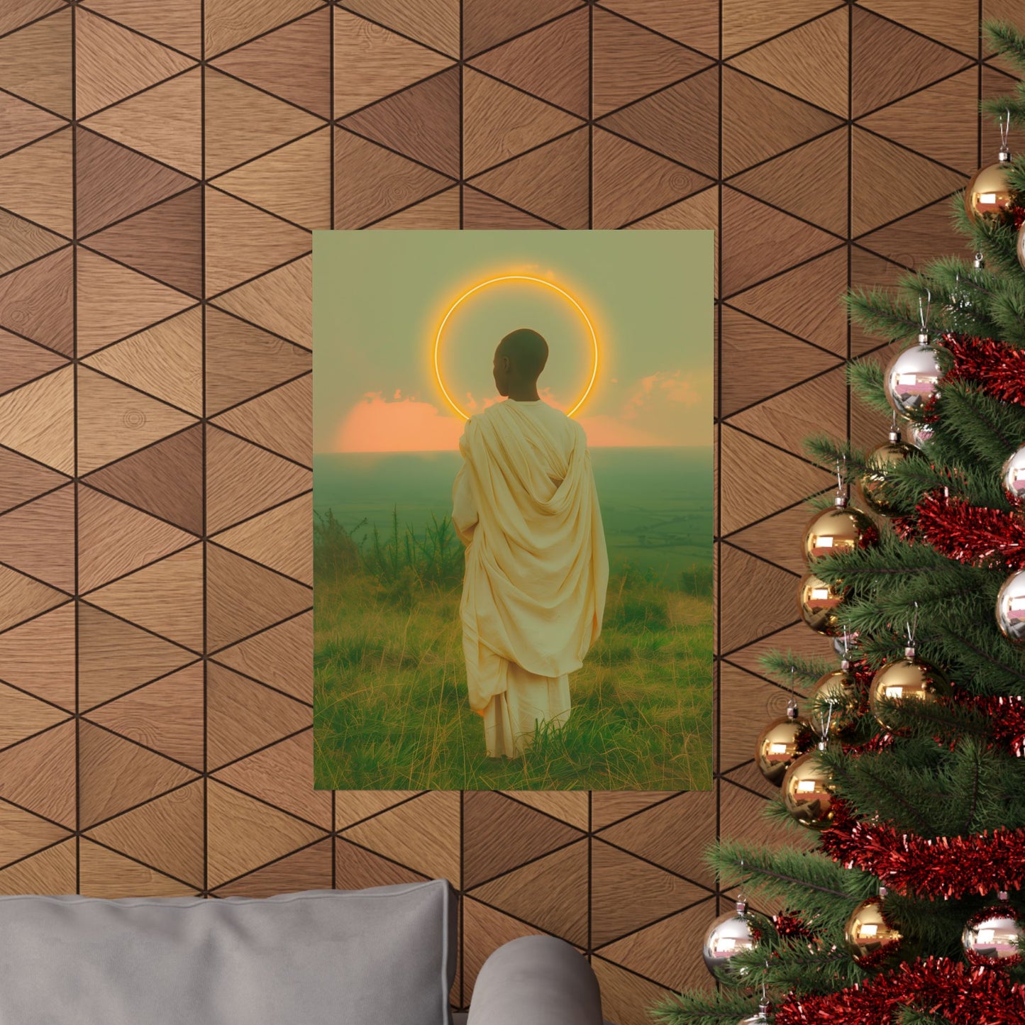 Saint Charles Lwanga- Sanctified Souls Print - Multiple Sizes - Premium Posters - Catholic Art - Christian Home Decor Artwork