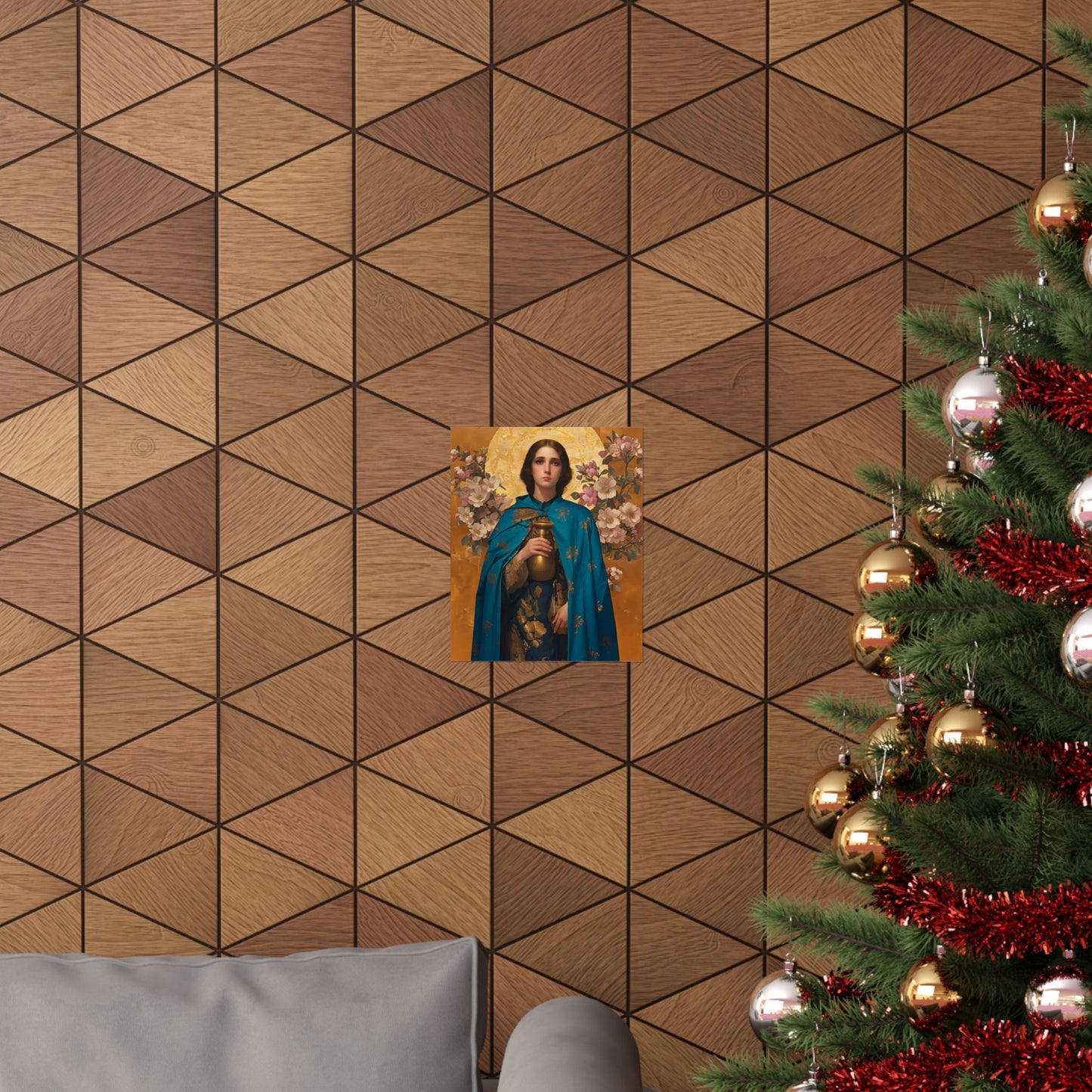 Saint Anastasia the Patrician of Alexandria - Sanctified Souls Print - Multiple Sizes - Premium Matte Vertical Posters