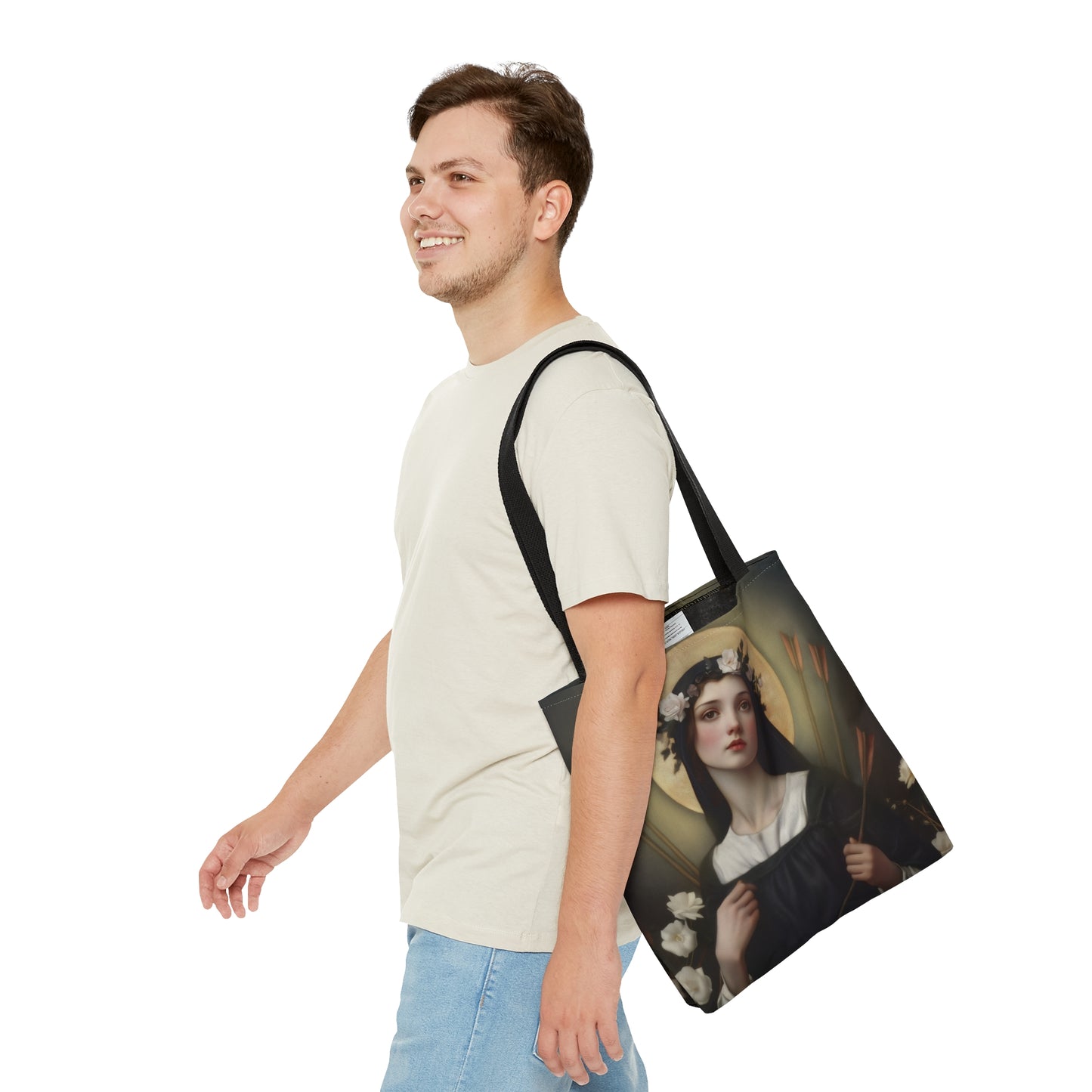 Saint Dorothy of Montau - Tote Bag - Large Medium Small Faith Art Bag - Catholic Faith Purse