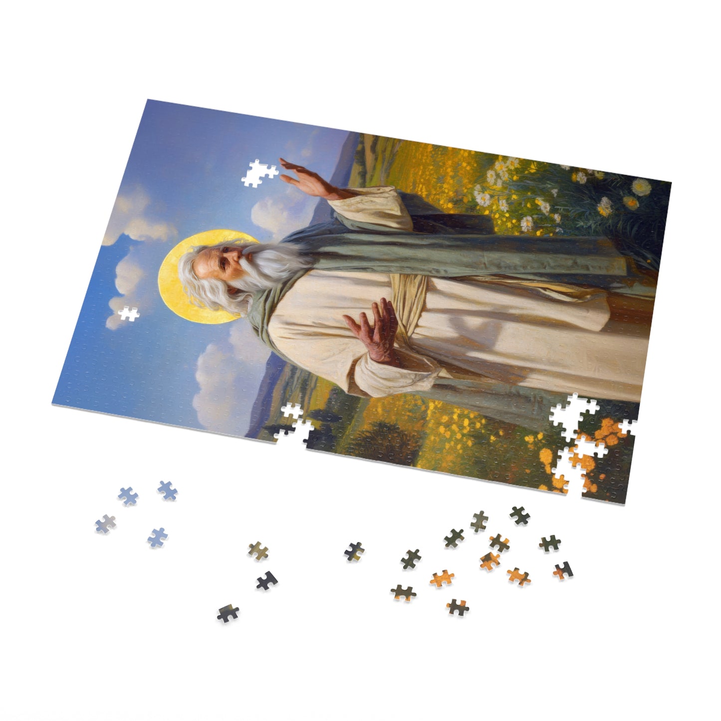 Saint Hilary of Arles - Puzzle & Keepsake Tin - Religious Jigsaw Puzzle (30, 110, 252, 500,1000-Piece)