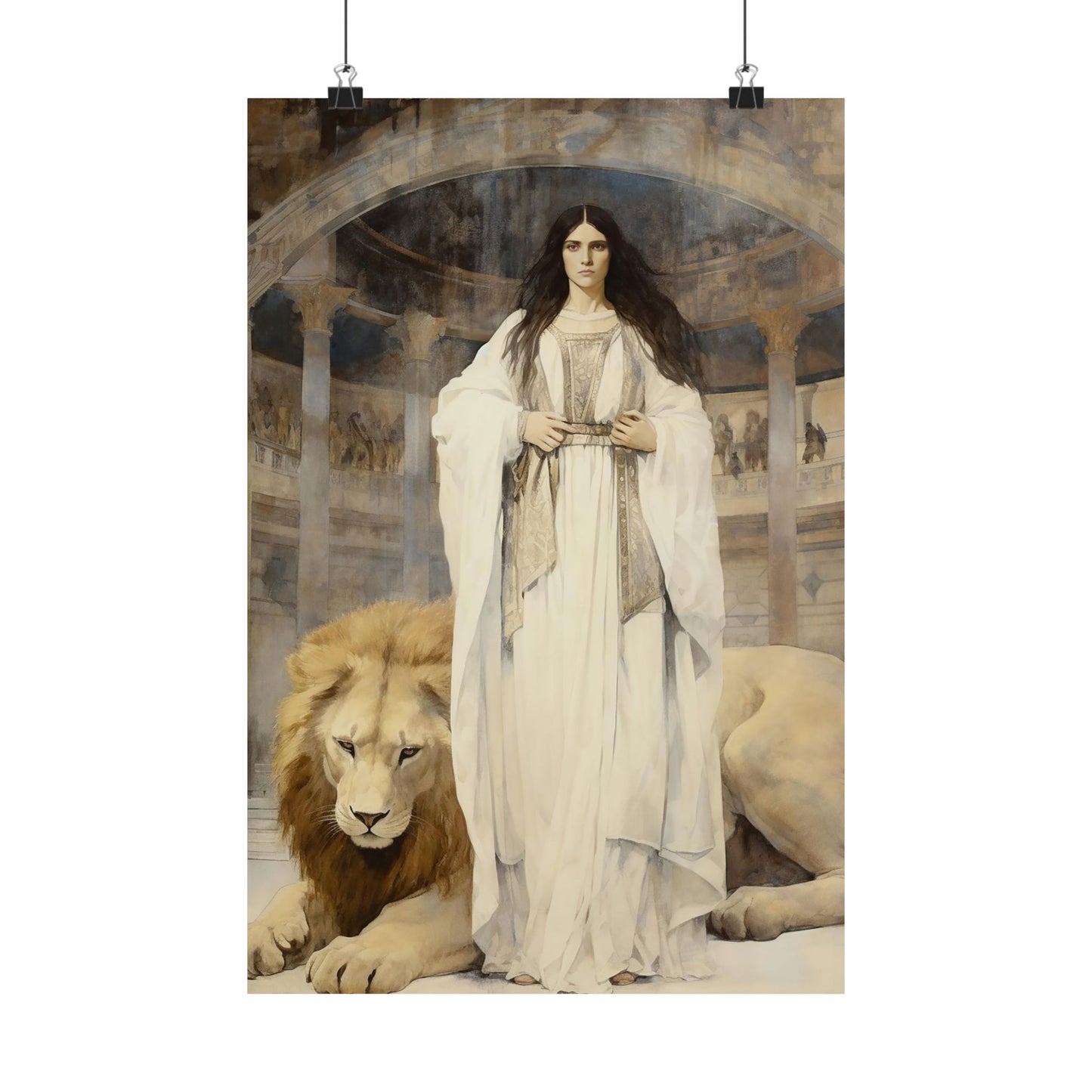 Saint Euphemia Print - Sanctified Souls Print - Multiple Sizes - Premium Matte Vertical Posters