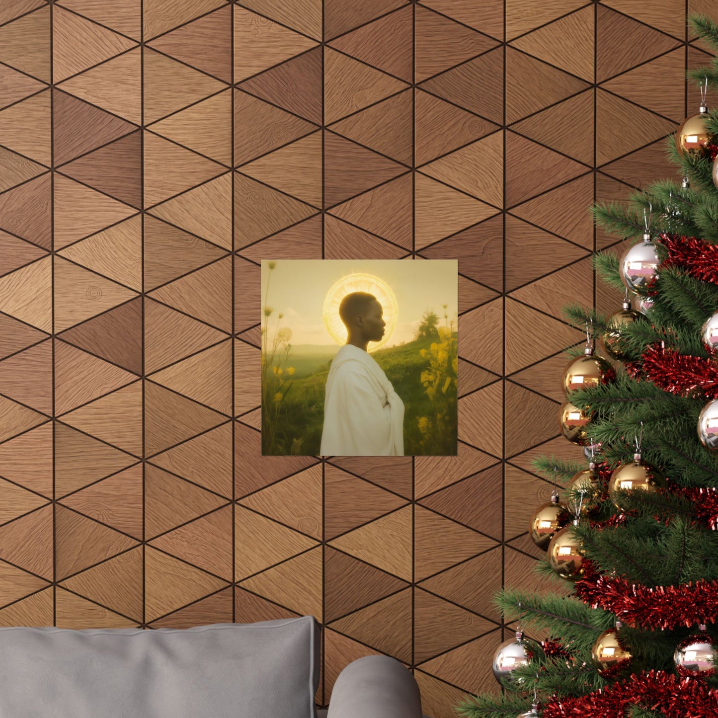 Saint Charles Lwanga- Sanctified Souls Print - Multiple Sizes - Premium Posters - Catholic Art - Christian Home Decor Artwork