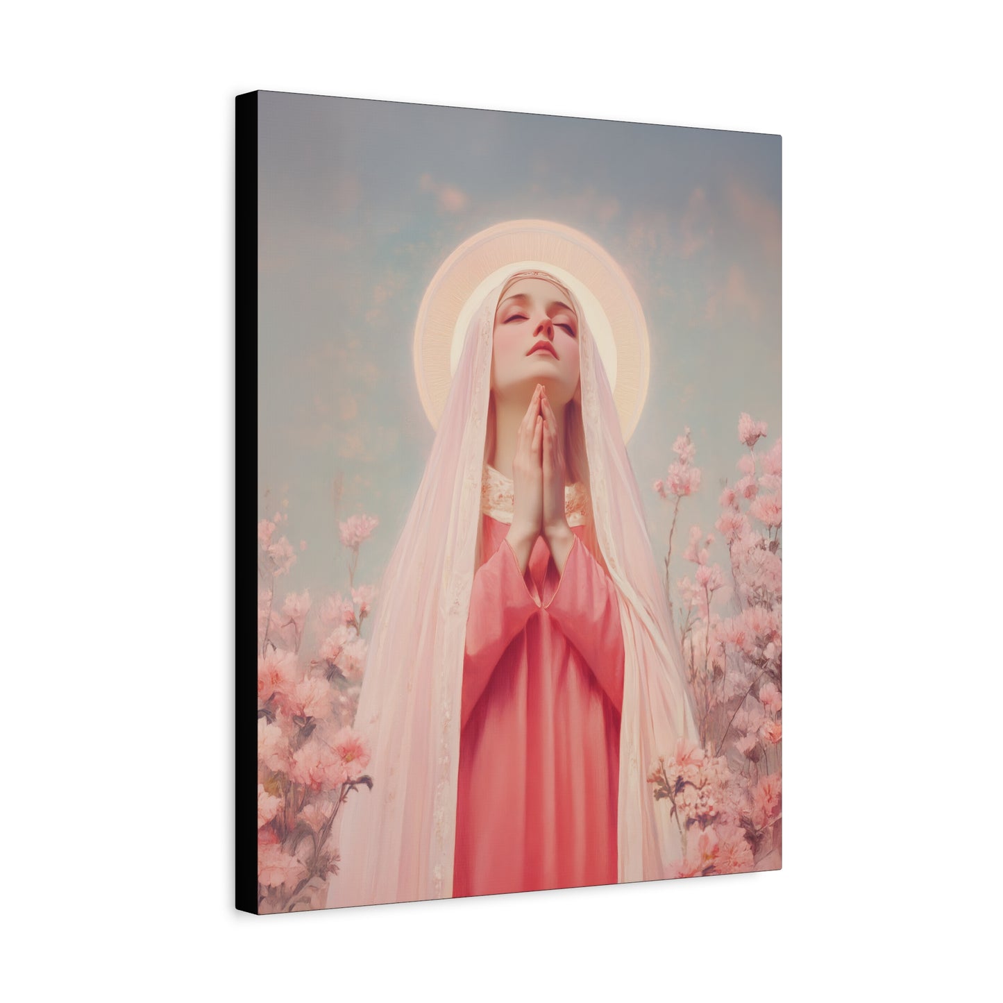 Saint Illuminata - Gallery Wrapped Canvas - Print - Religious Art for your Home - Catholic Art Print