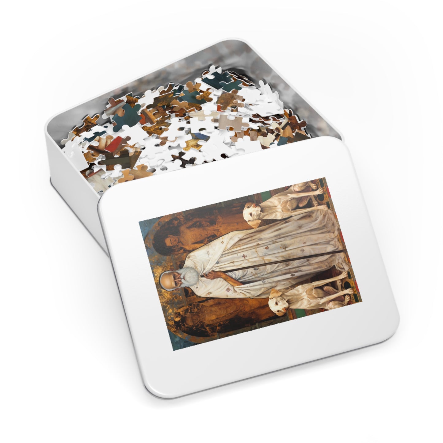Saint Lazarus of Bethany - Puzzle and Keepsake Tin - Religious Jigsaw Puzzle (30, 110, 252, 500,1000-Piece) - Religious Puzzle