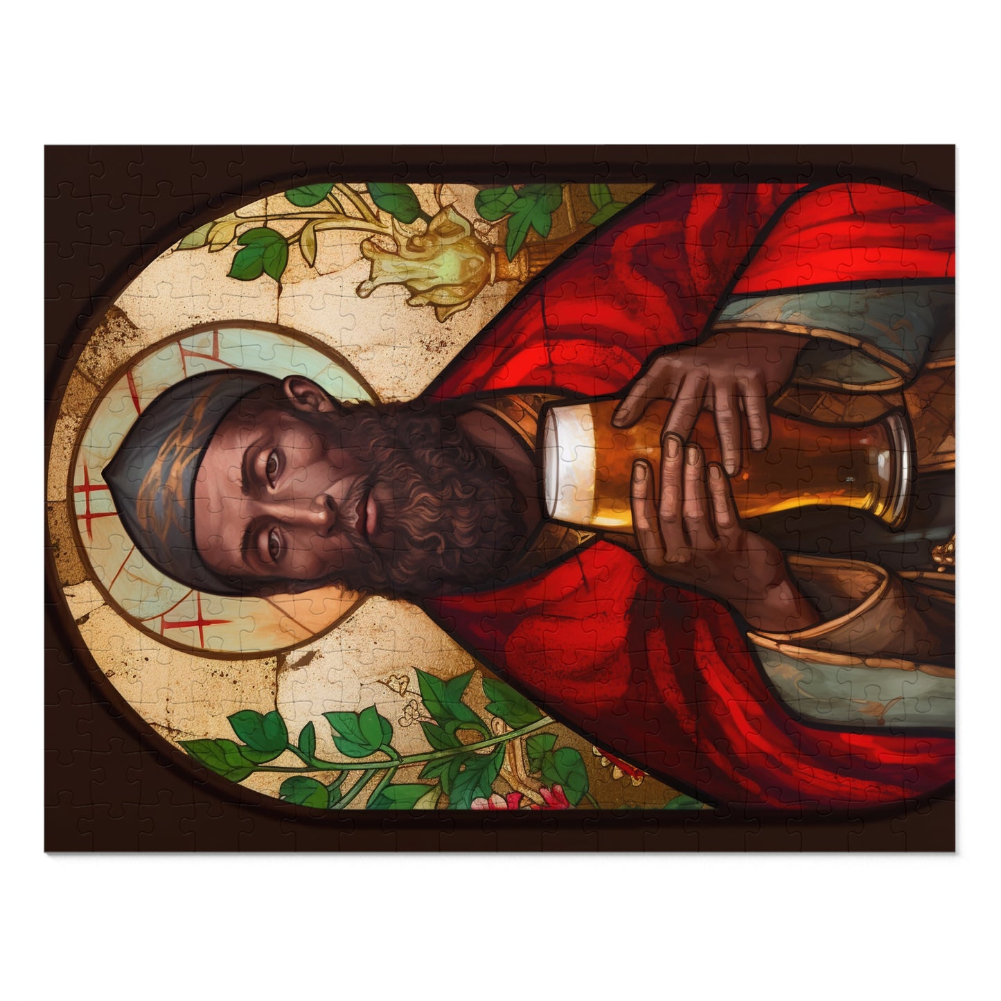 Saint Augustine of Hippo - Puzzle and Keepsake Tin - Religious Jigsaw Puzzle (30, 110, 252, 500,1000-Piece) - Religious Puzzle