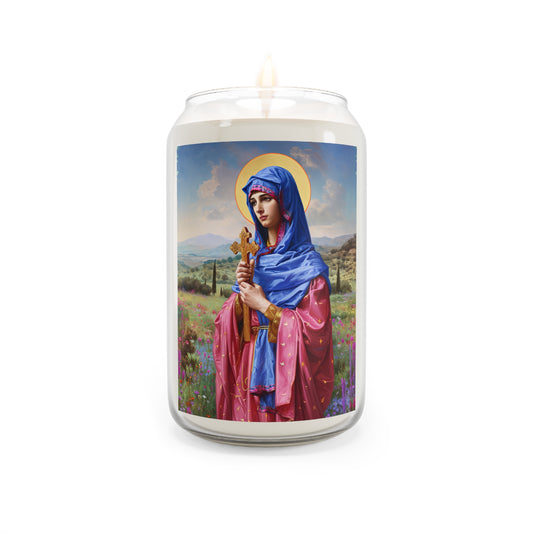Saint Anysia of Salonika - Scented Prayer Candle, 13.75oz - Tall Size - Religious Prayer Candle - Catholic Art