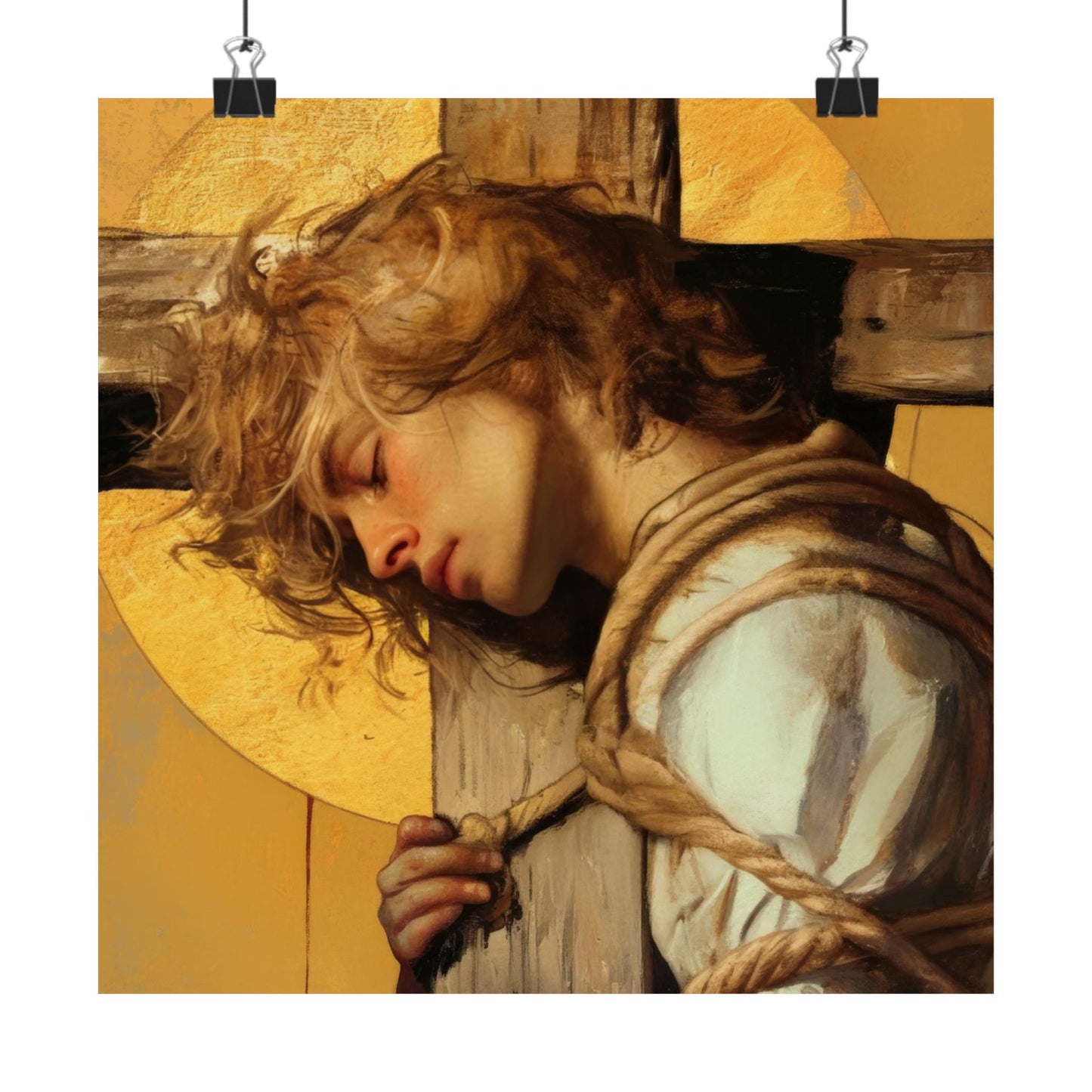 Saint Dismus, The 'Good Thief' - Sanctified Souls Print - Multiple Sizes - Premium Matte Vertical Posters
