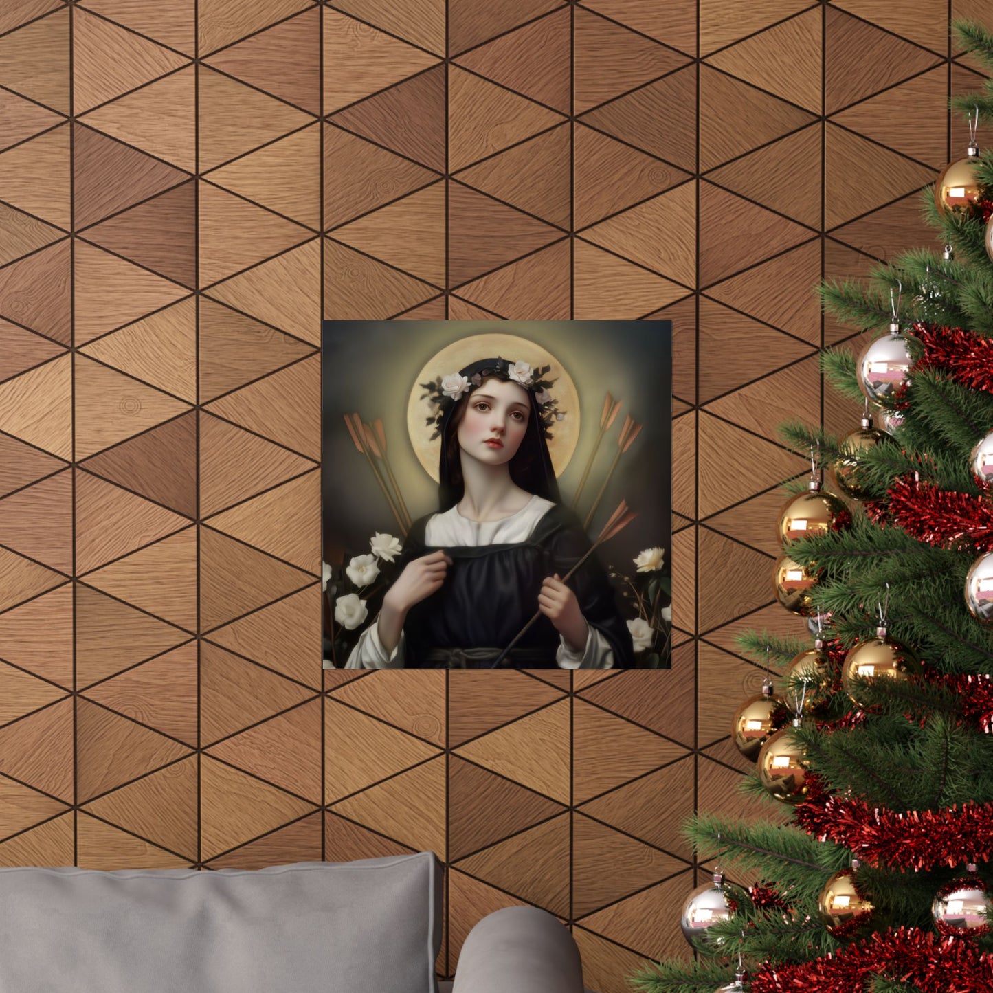 Saint Dorothy of Montau - Sanctified Souls Print - Multiple Sizes - Premium Matte Vertical Posters