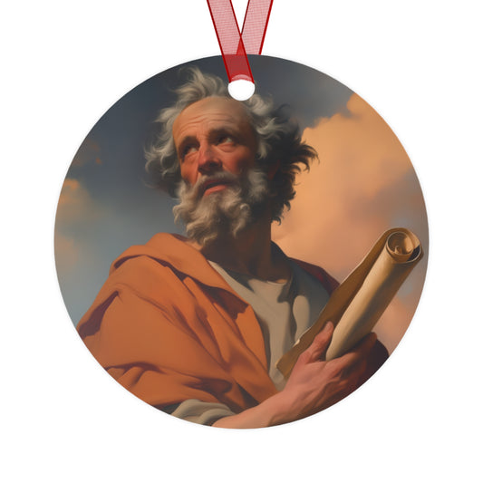 Saint Paul the Apostle Ornament - Religious Holiday Christmas Ornament and Keepsake - Double sided