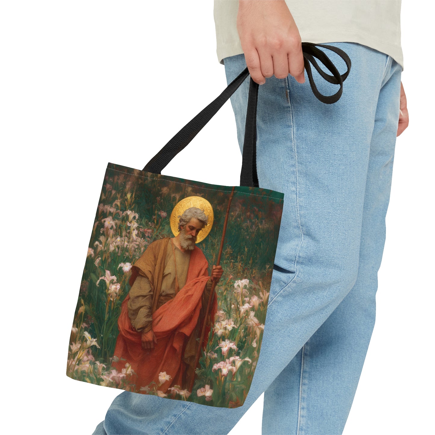 Saint James the Lesser - Tote Bag - Large Medium Small Faith Art Bag - Bible Study Faith Purse - Double Sided