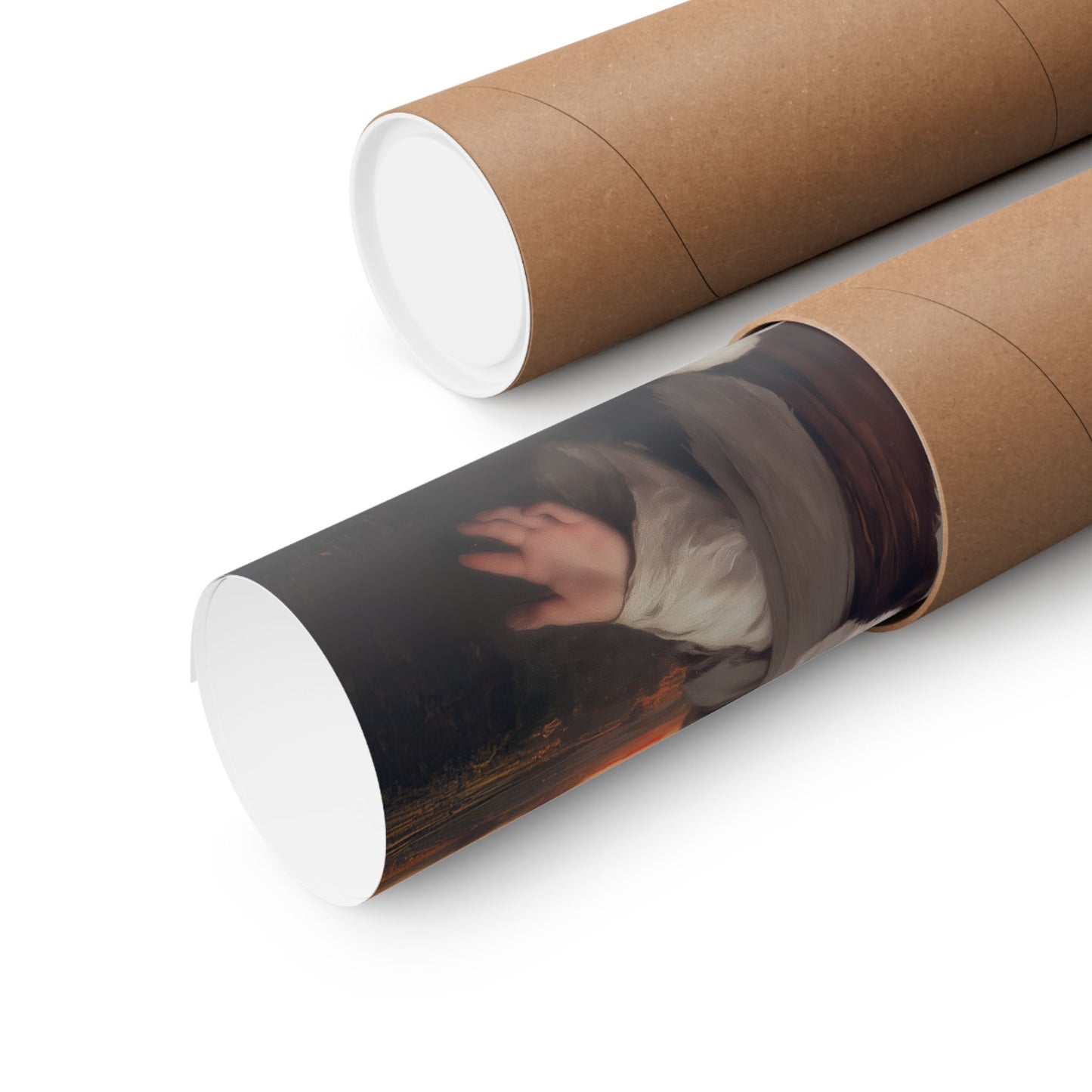 Saint Germaine Cousin - Sanctified Souls Print - Multiple Sizes - Premium Matte Vertical Posters