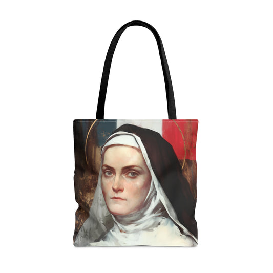 Saint Jeanne-Antide Thouret Tote Bag - Large Medium Small Faith Art Bag - Catholic Faith Purse - Religious - Prayer Bag - Devotional Purse