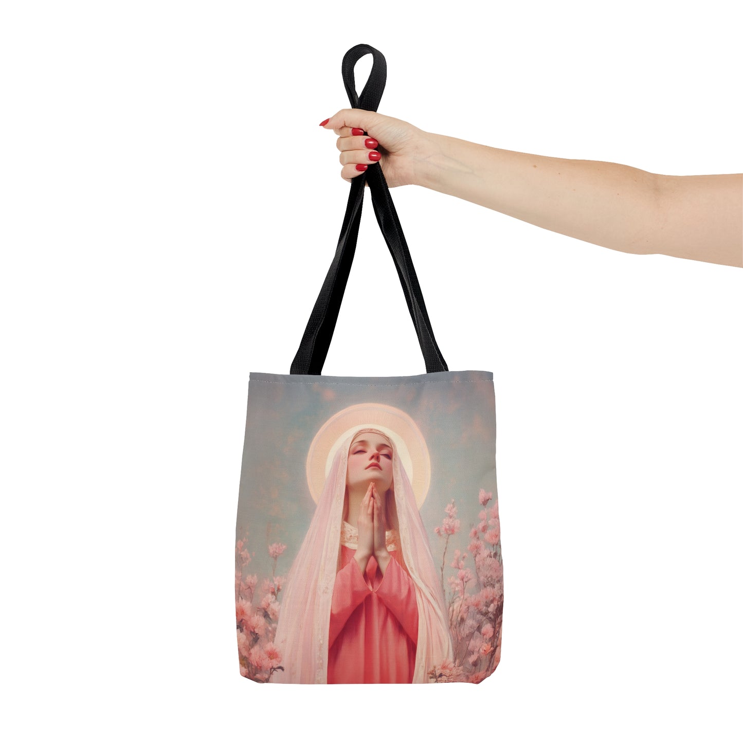 Saint Illuminata - Tote Bag - Large Medium Small Faith Art Bag - Catholic Faith Purse