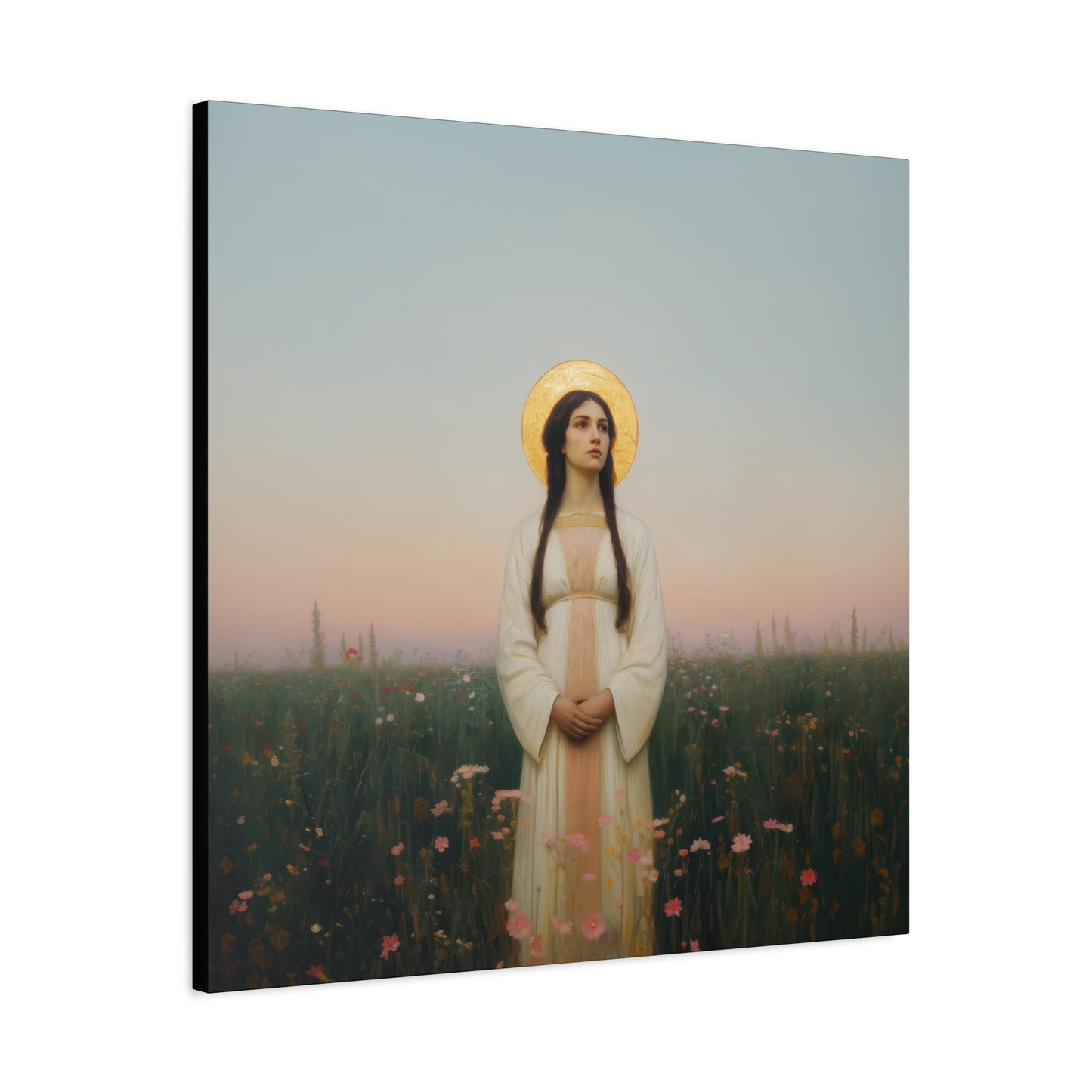 Saint Sabina-  Museum Wrapped Canvas - Sanctified Souls Print - Religious Art for your Home - Catholic Patron Saint Art