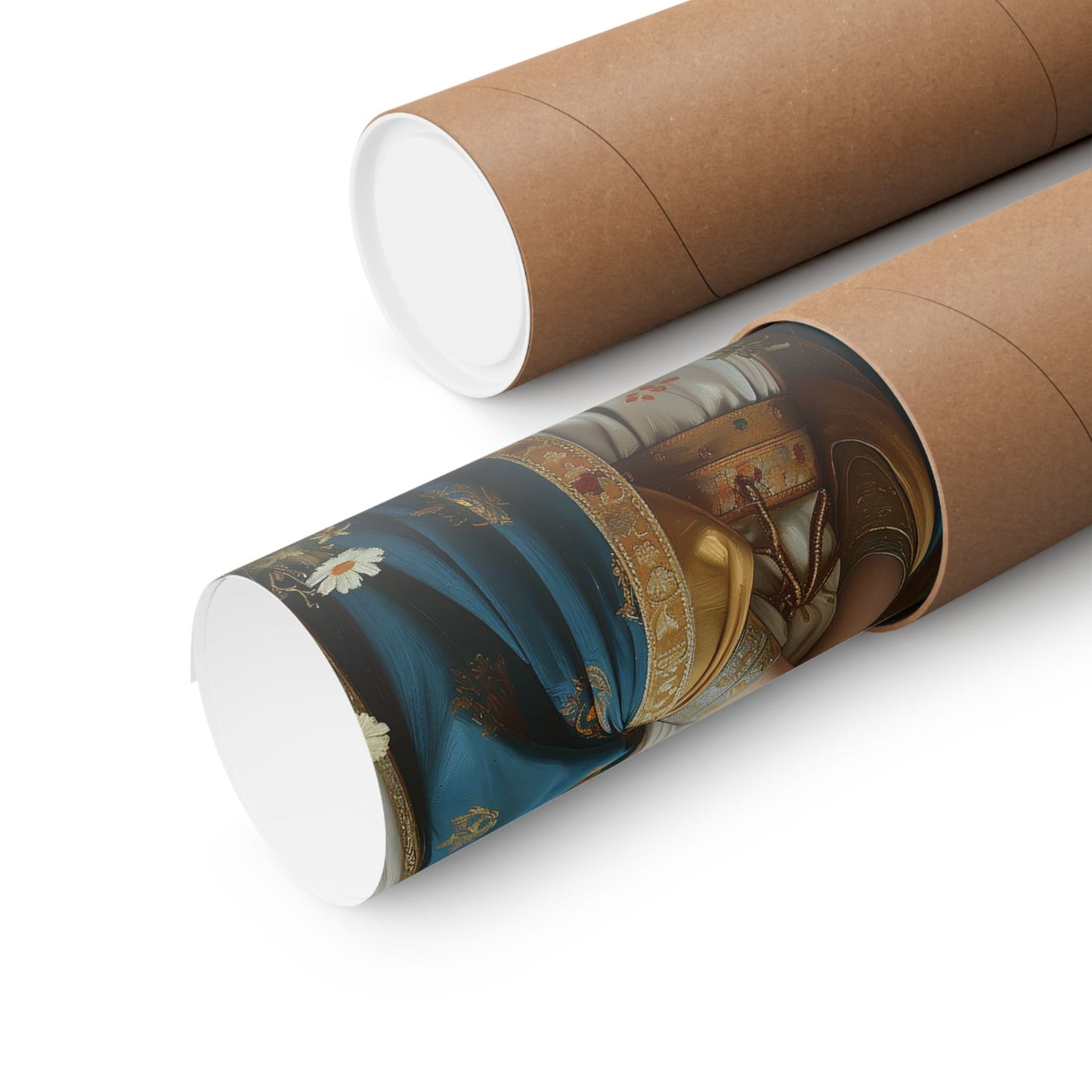 Saints Emiliana and Trasilla Print - Sanctified Souls Print - Multiple Sizes - Premium Matte Vertical Posters