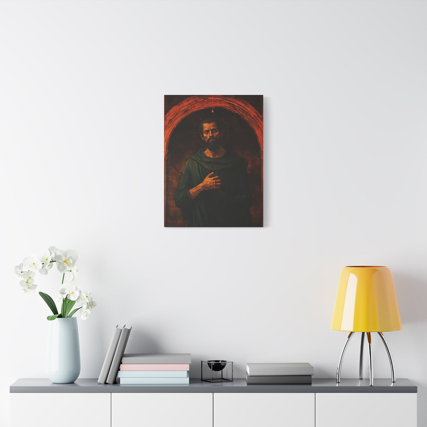Saint Bartholomew Canvas Print - Multiple Sizes - Catholic Home art - Museum Wrapped Canvas - Sanctified Souls Print