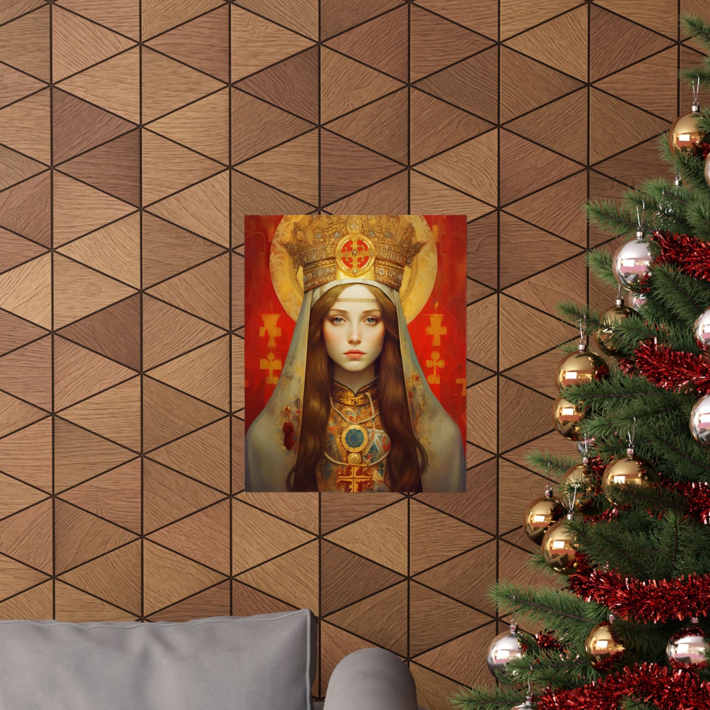 Saint Alexandra Print - Sanctified Souls Print - Multiple Sizes - Premium Matte Vertical Posters